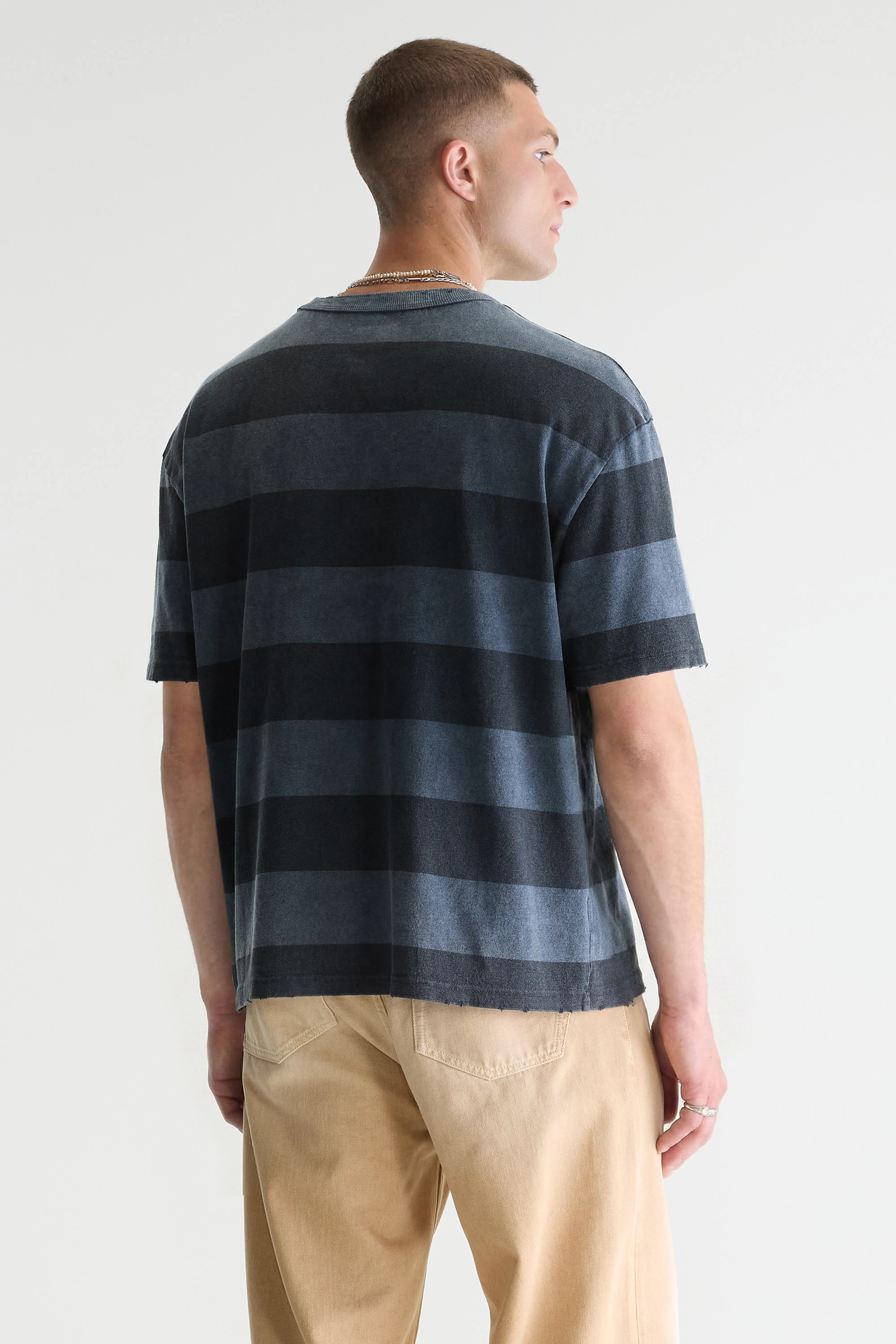 Vouch short-sleeve t-shirt (261 / M / STRIPE E) - Image 5