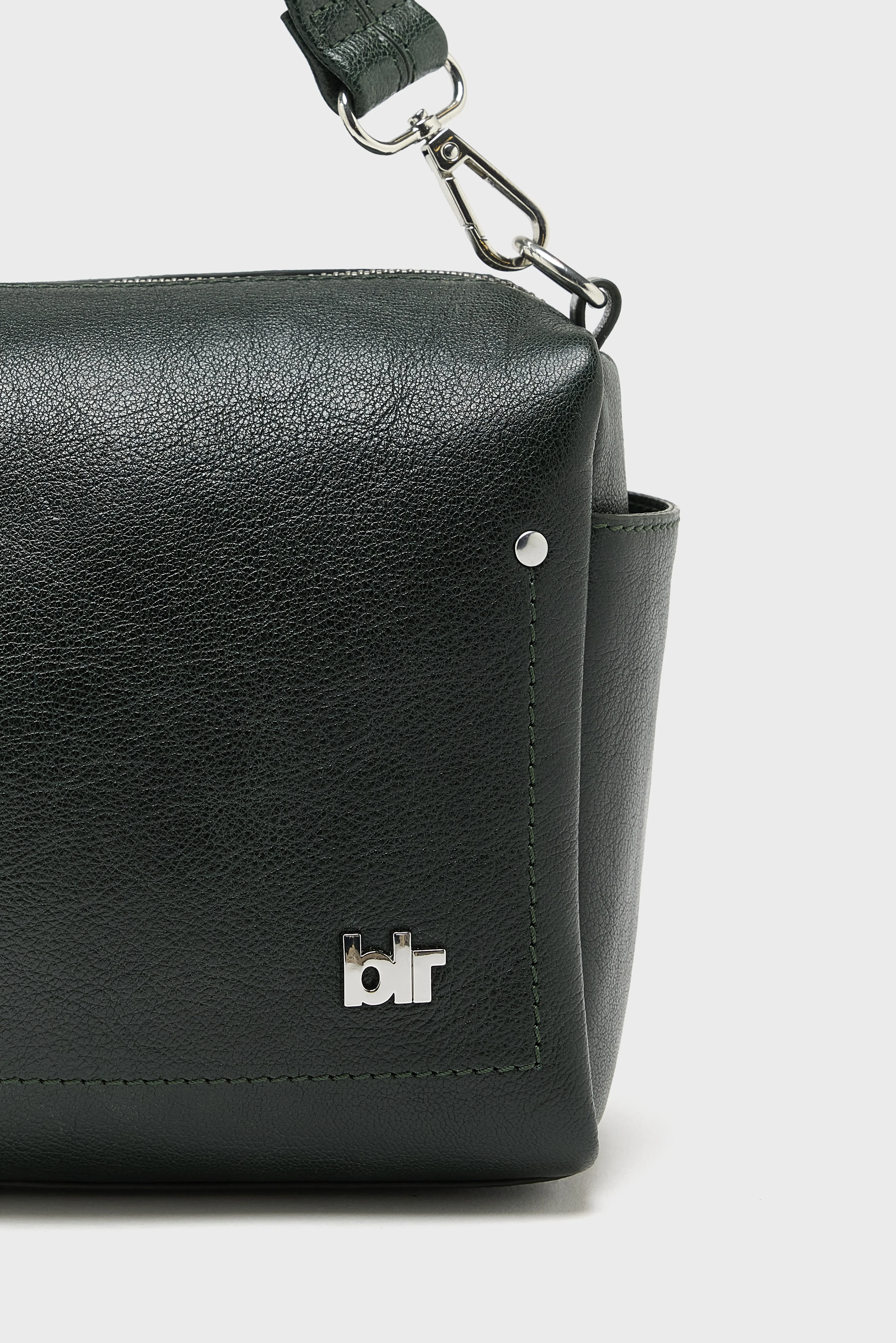 Duol leather handbag (261 / W / BOTTLE) - Image 7