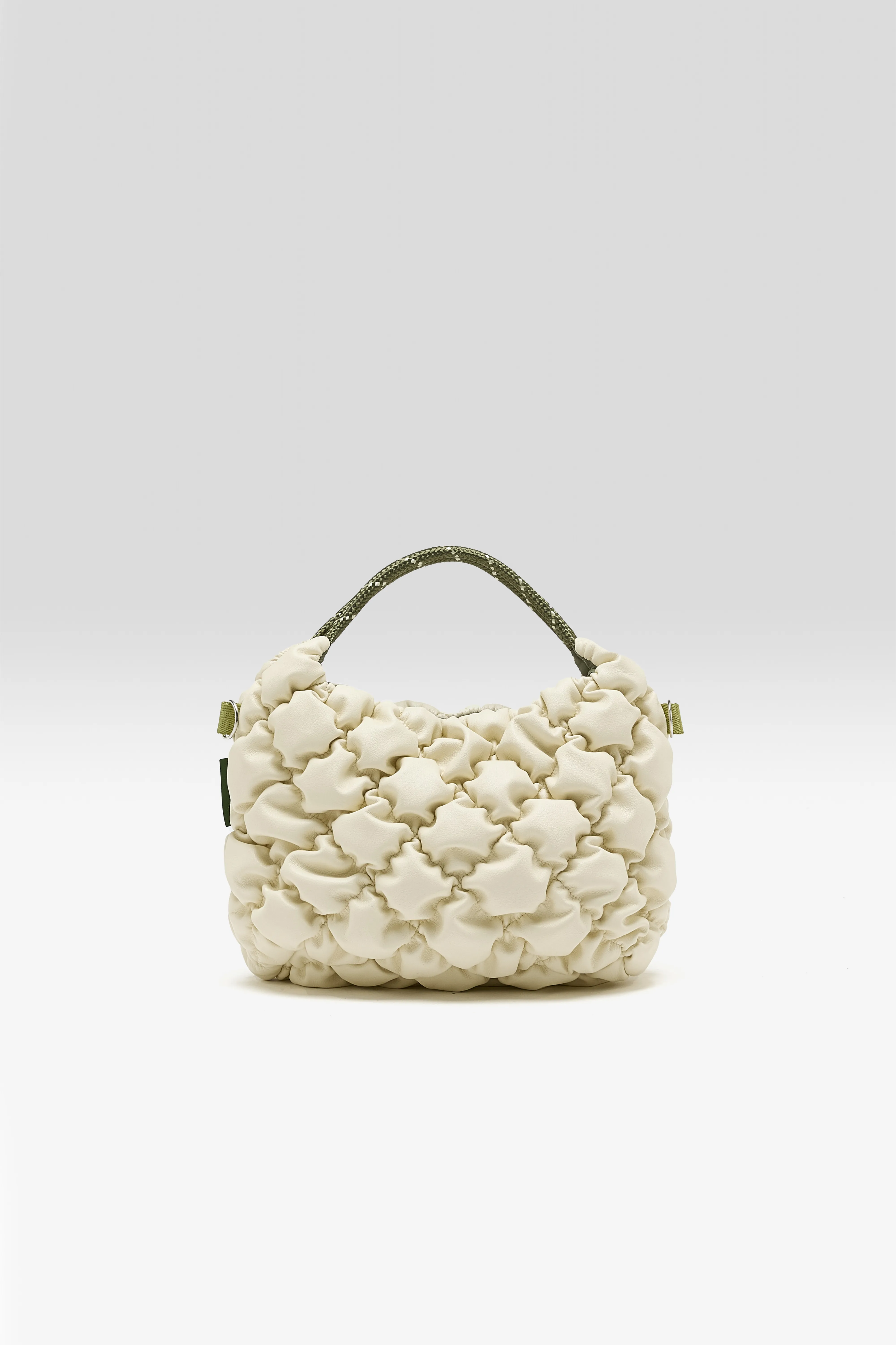 Helcro padded shoulder bag (261 / W / CREAM) - Image 4