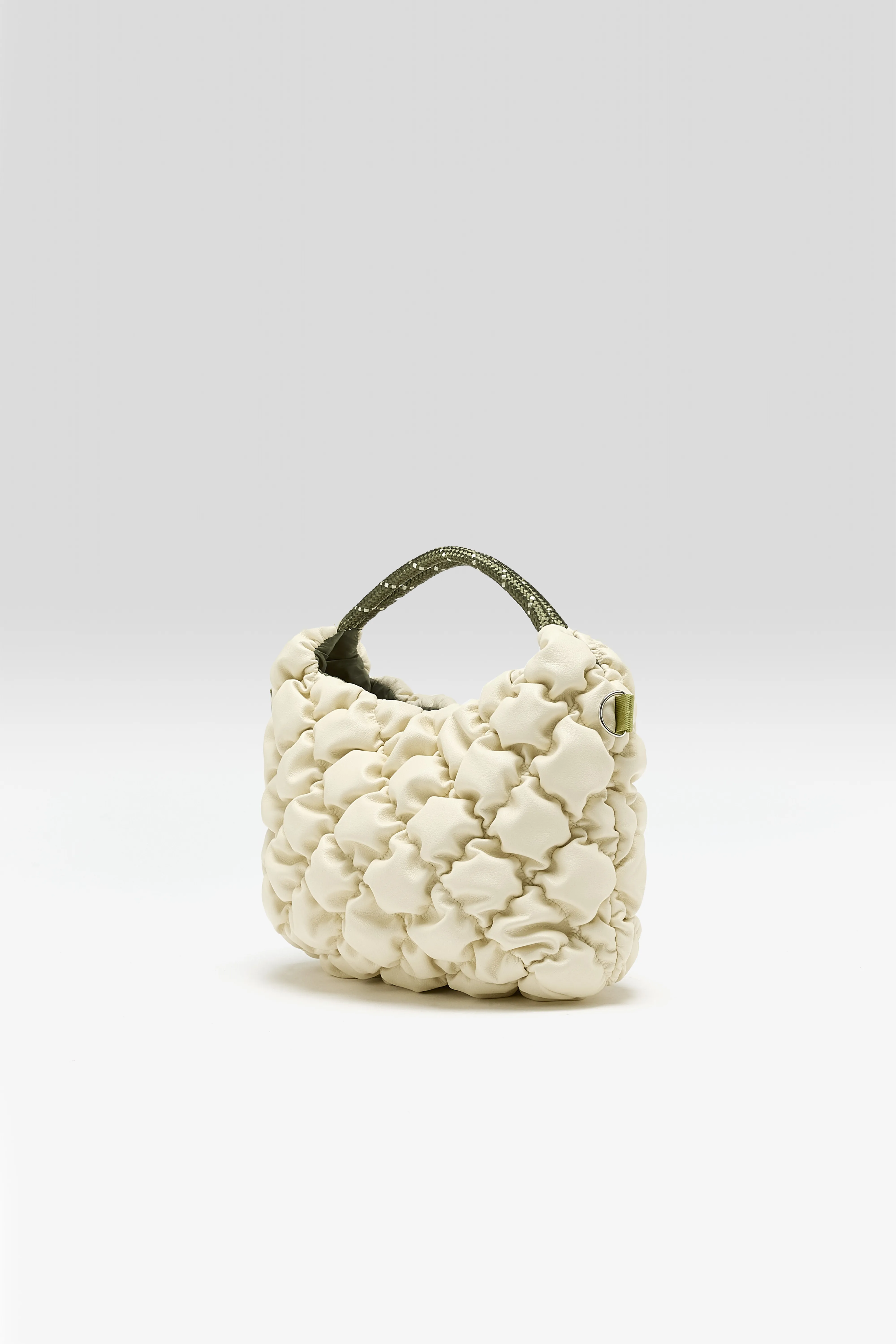 Helcro padded shoulder bag (261 / W / CREAM) - Image 9
