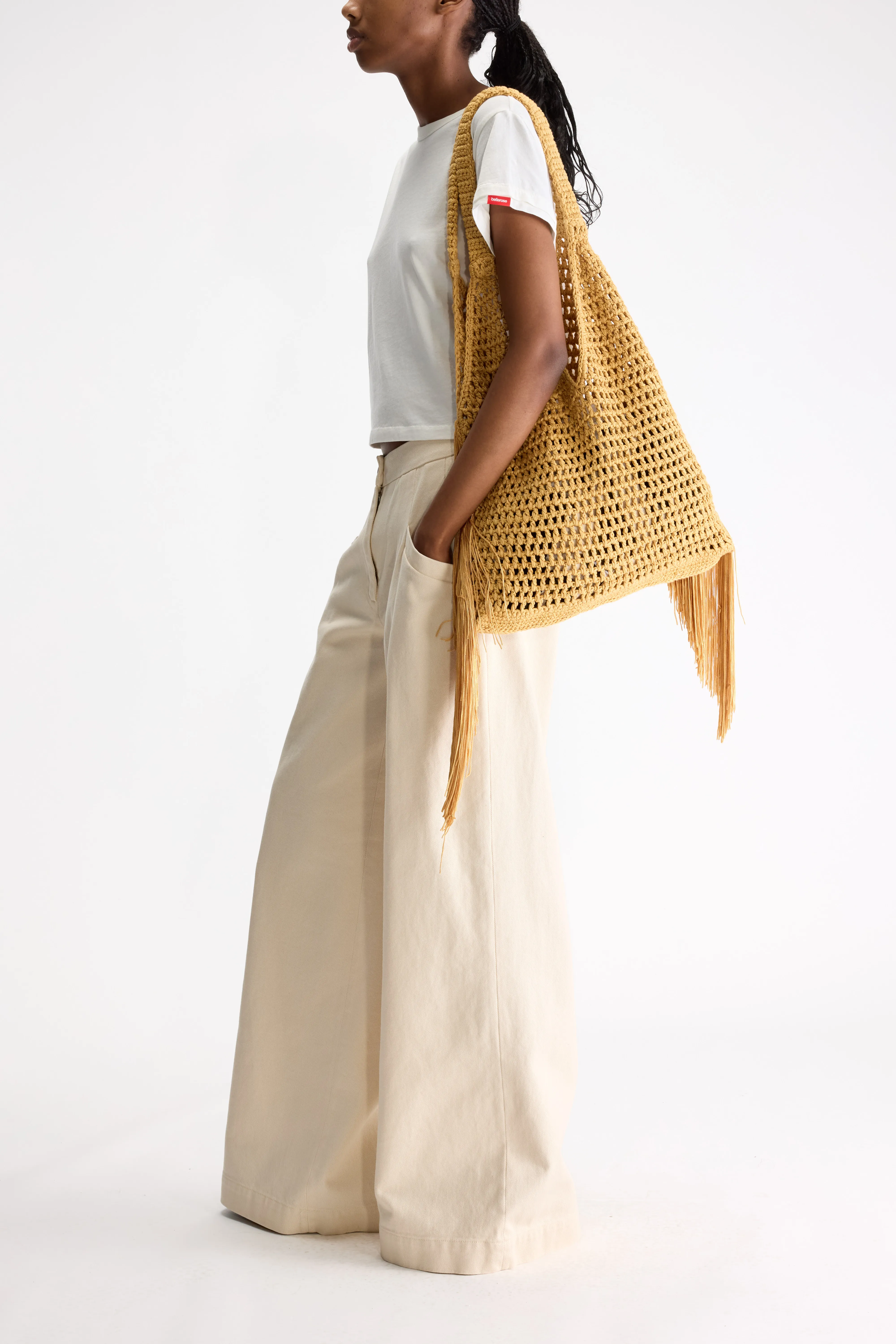 Inga crochet handbag (261 / W / RAFIA) - Image 3