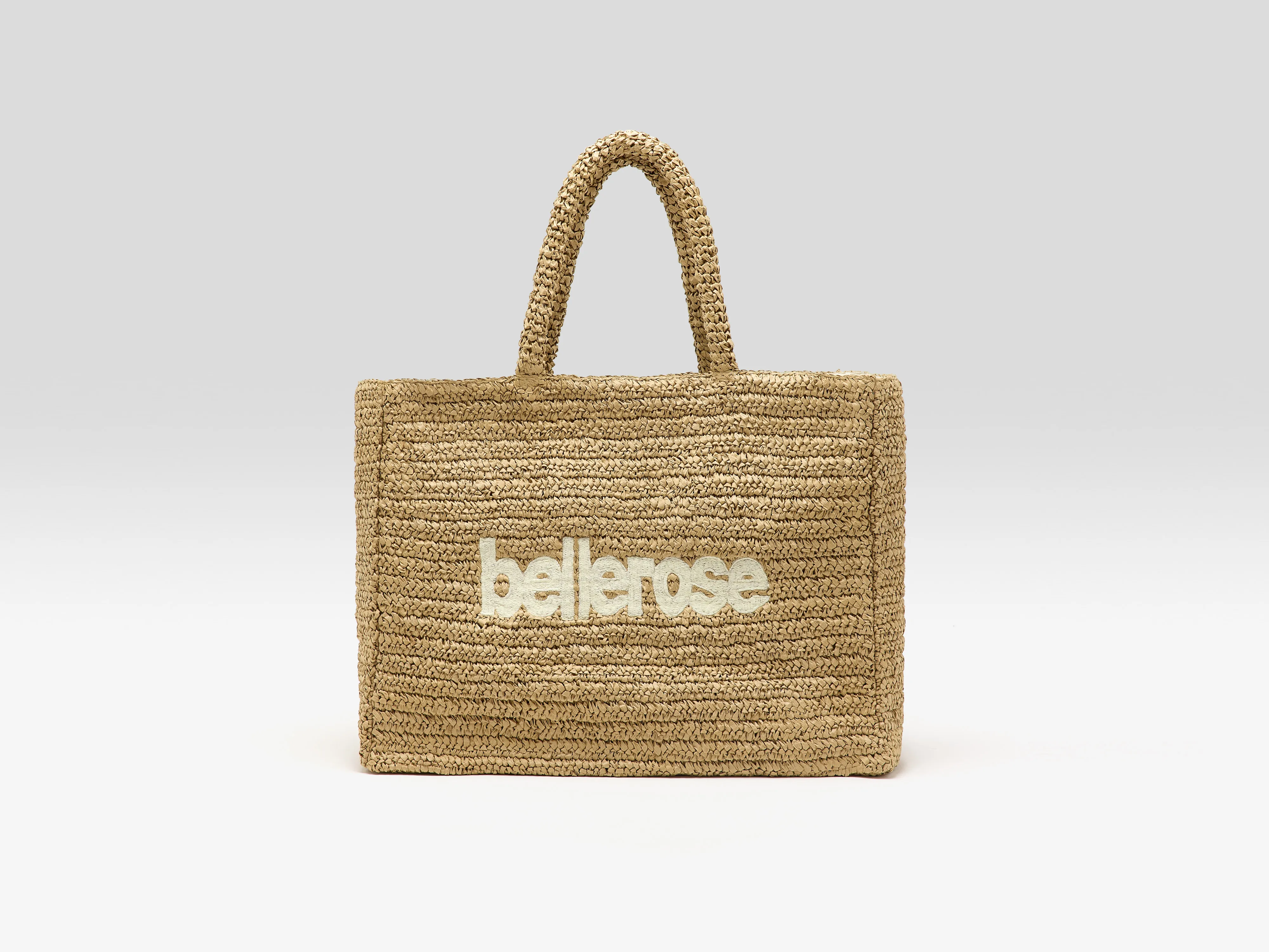 Itop straw shopping bag (261 / W / NATURAL)