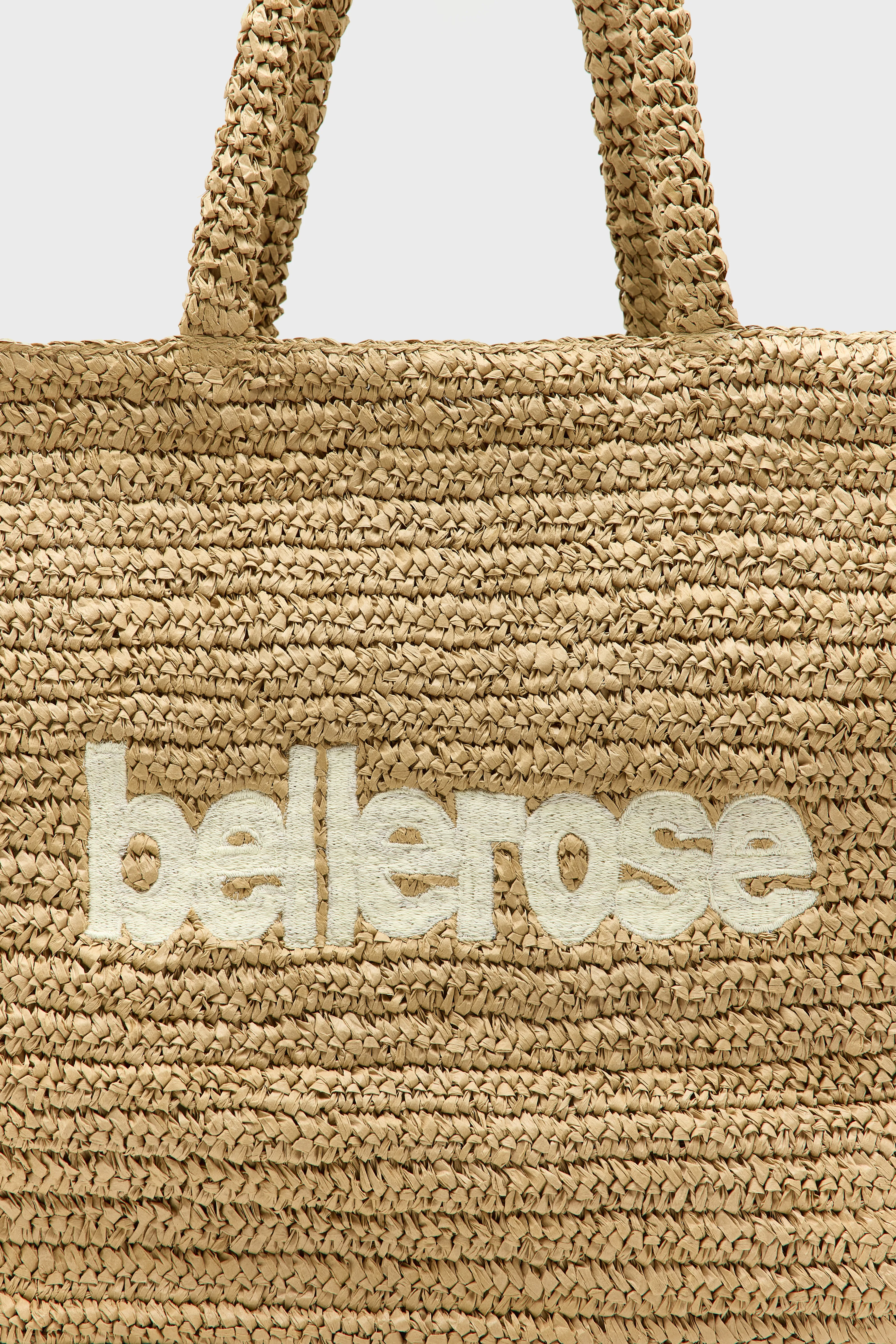 Itop straw shopping bag (261 / W / NATURAL) - Image 5