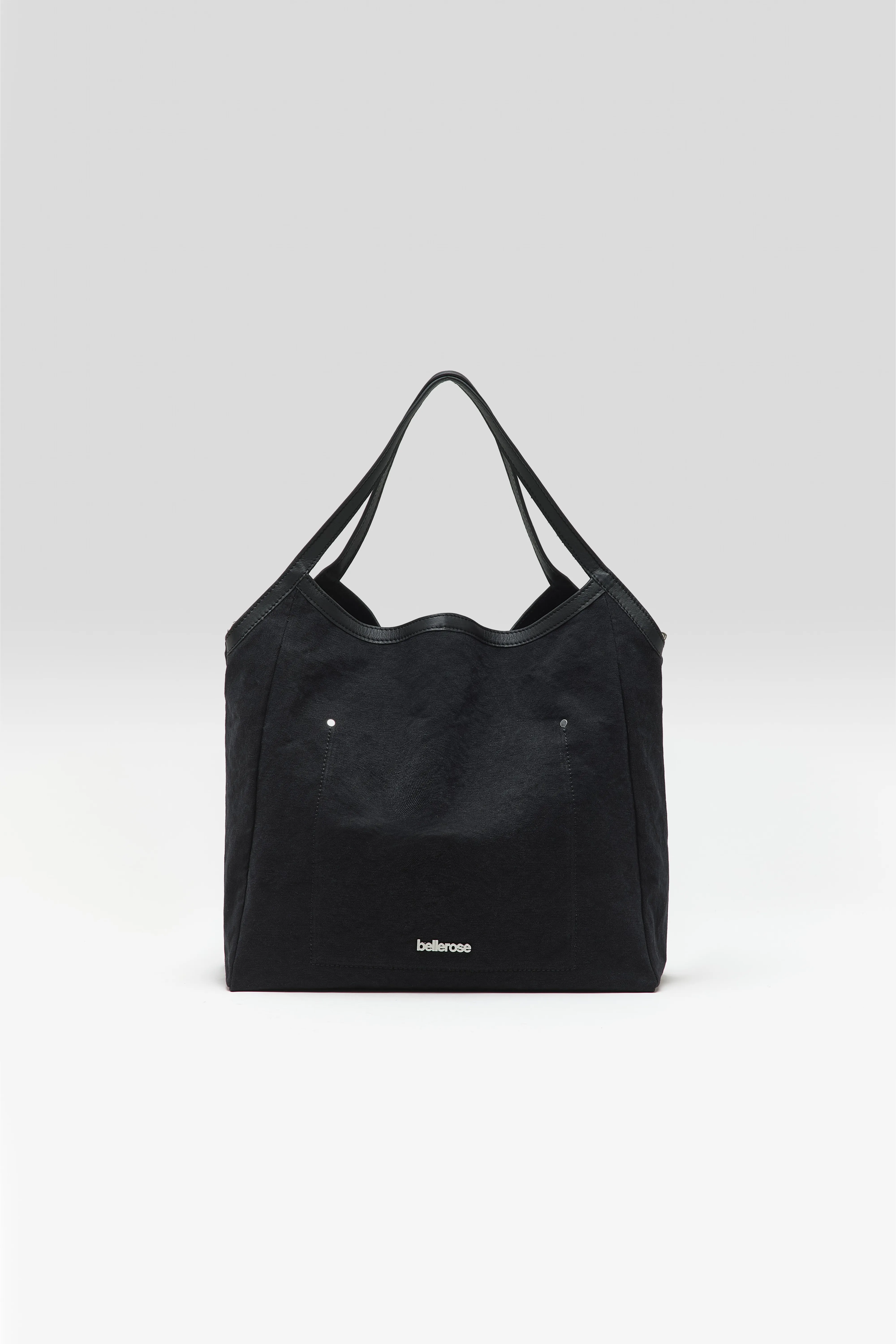 Singa canvas handbag (261 / W / BLACK) - Image 2