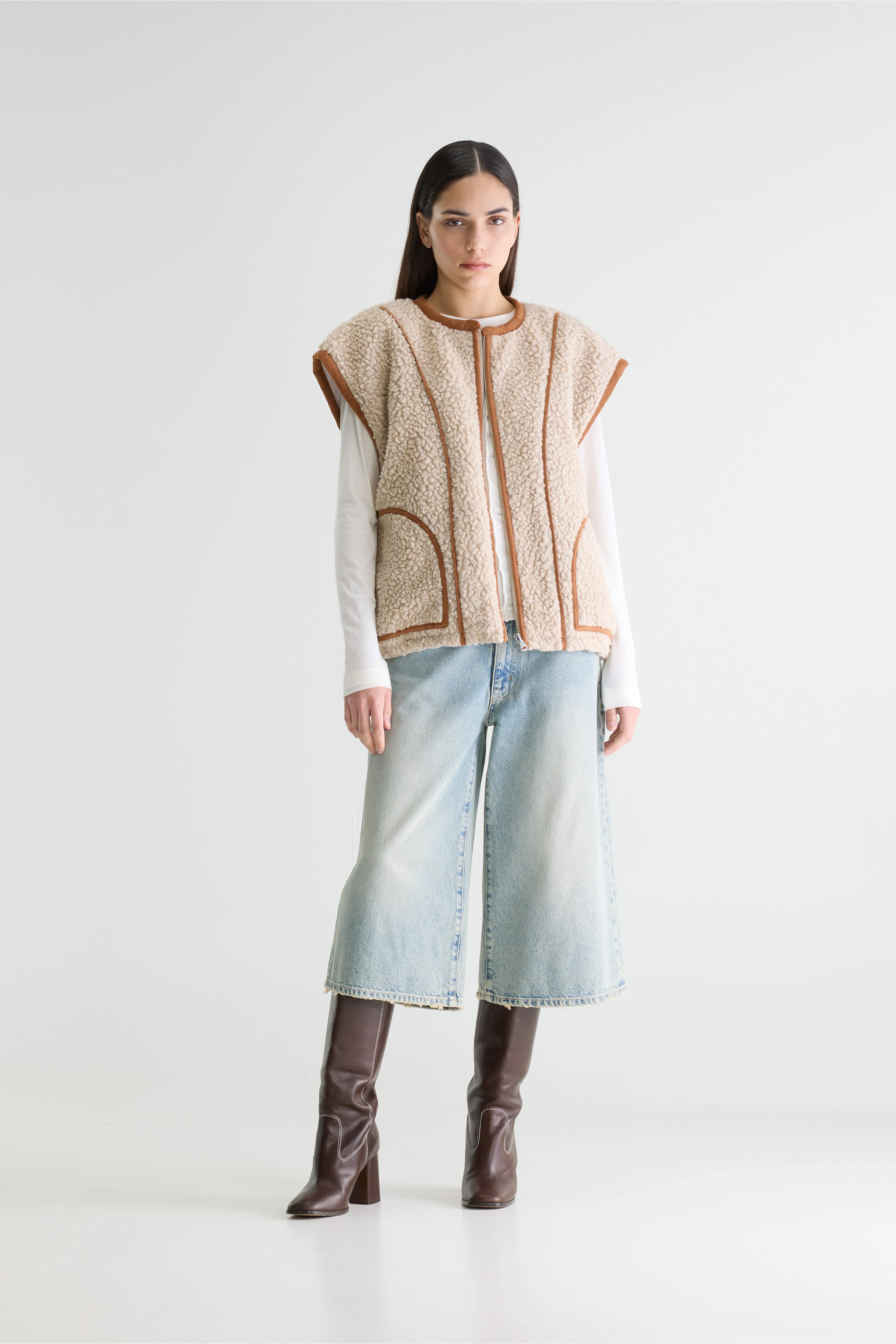 Jandi sleeveless jacket (261 / W / COMBO A) - Image 4