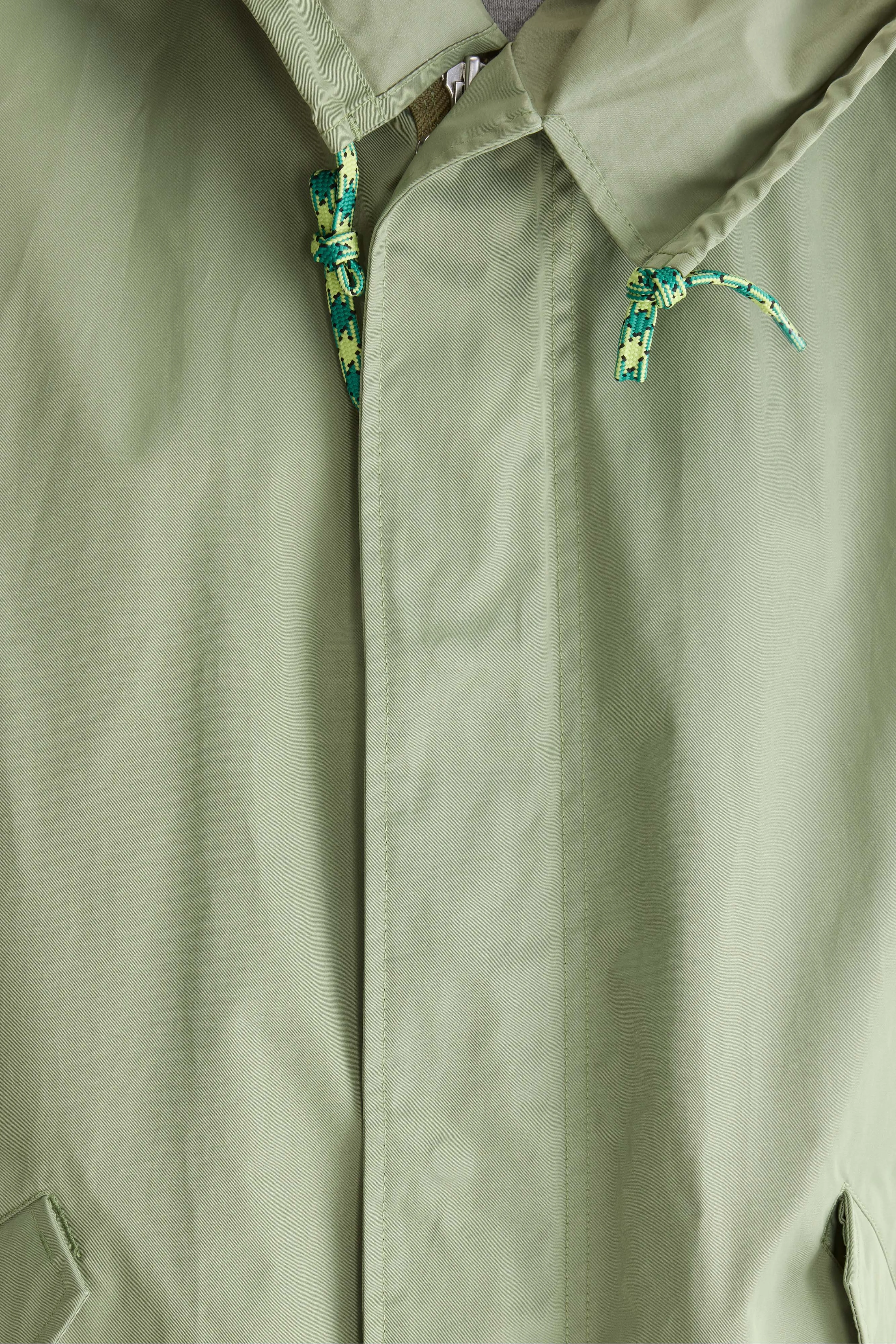 Laos light green hooded parka (242 / W / THYM) - Image 5