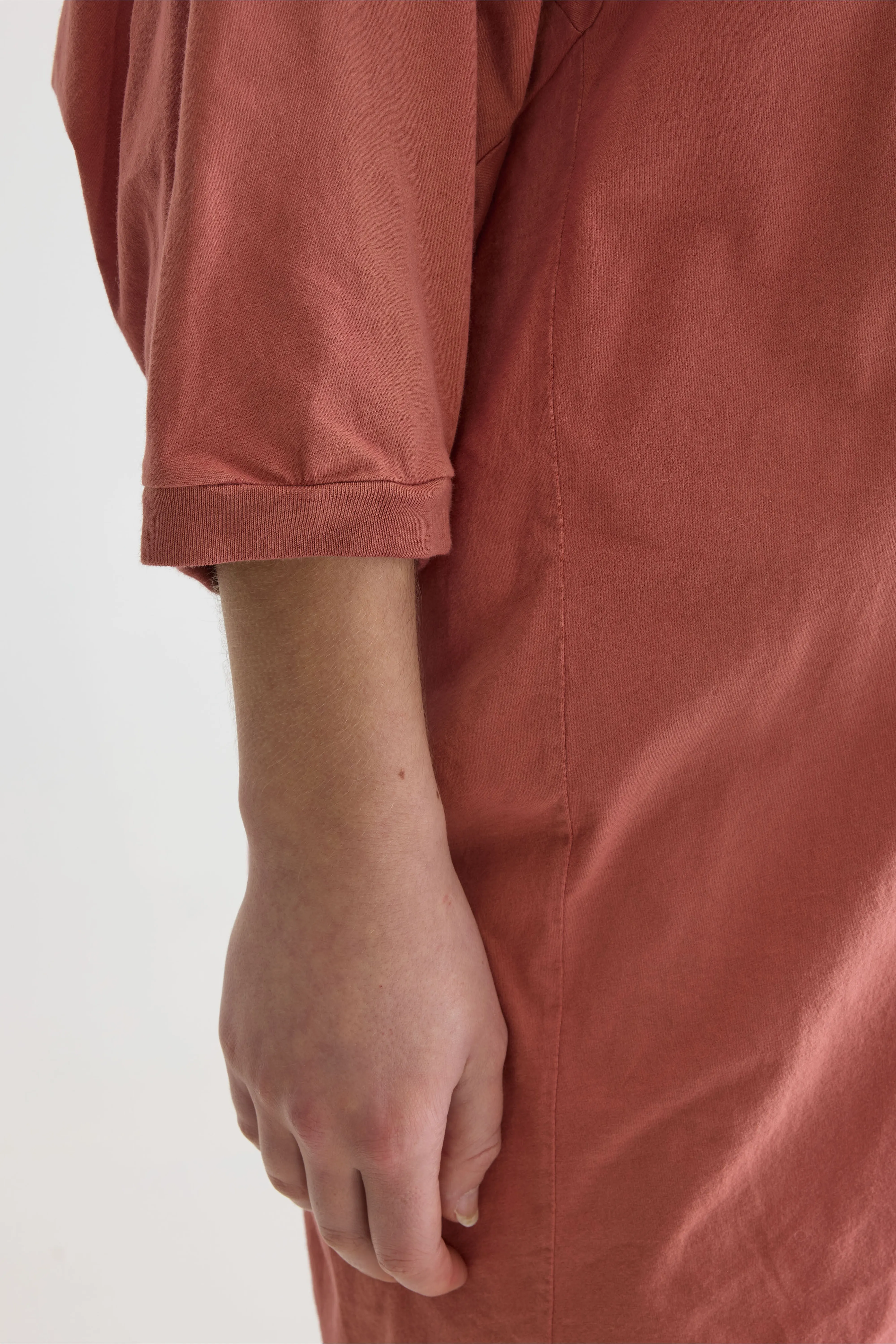 Fede t-shirt dress (261 / W / ETRUSCAN RED) - Image 5