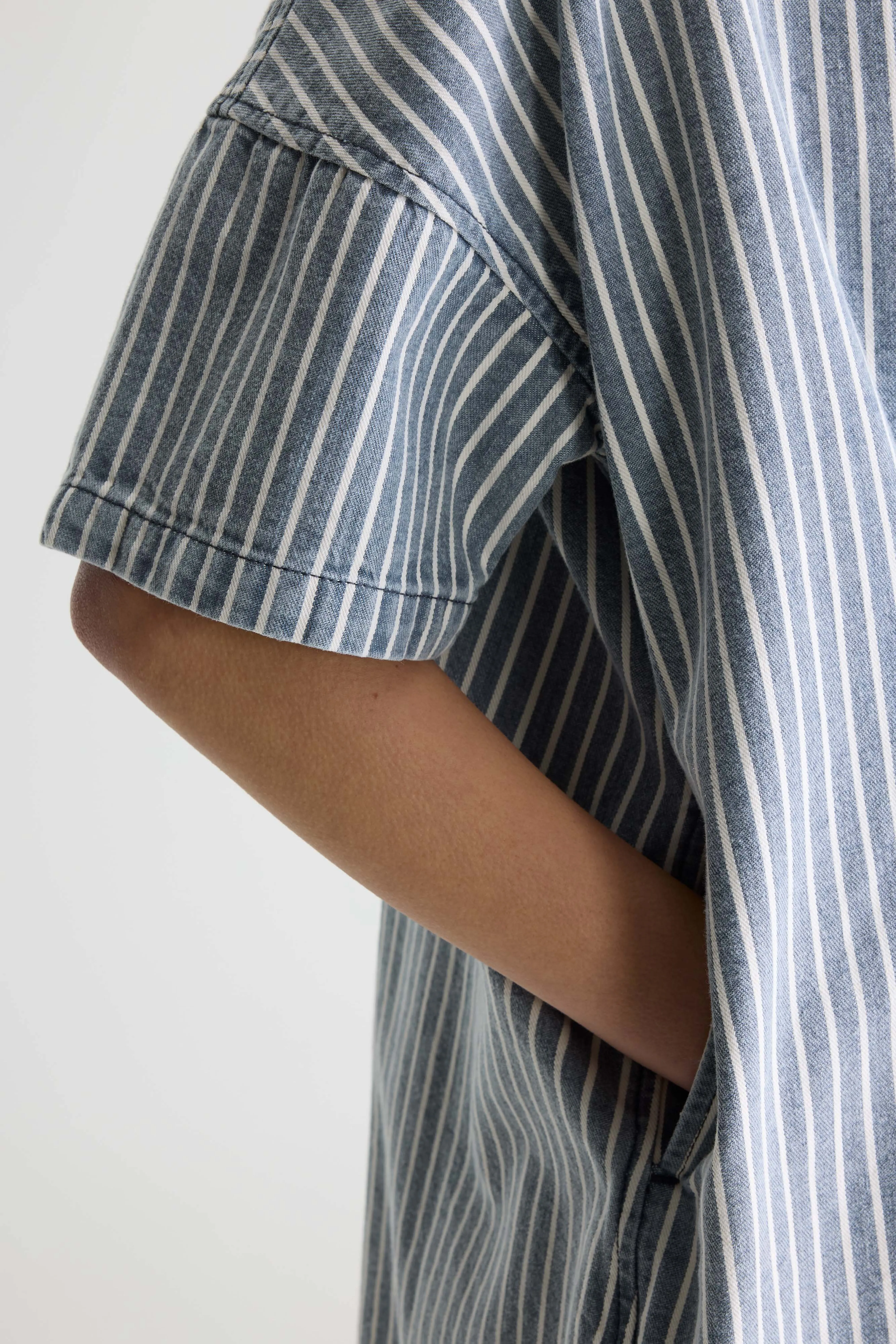 Pax denim dress (261 / W / STRIPE A) - Image 5