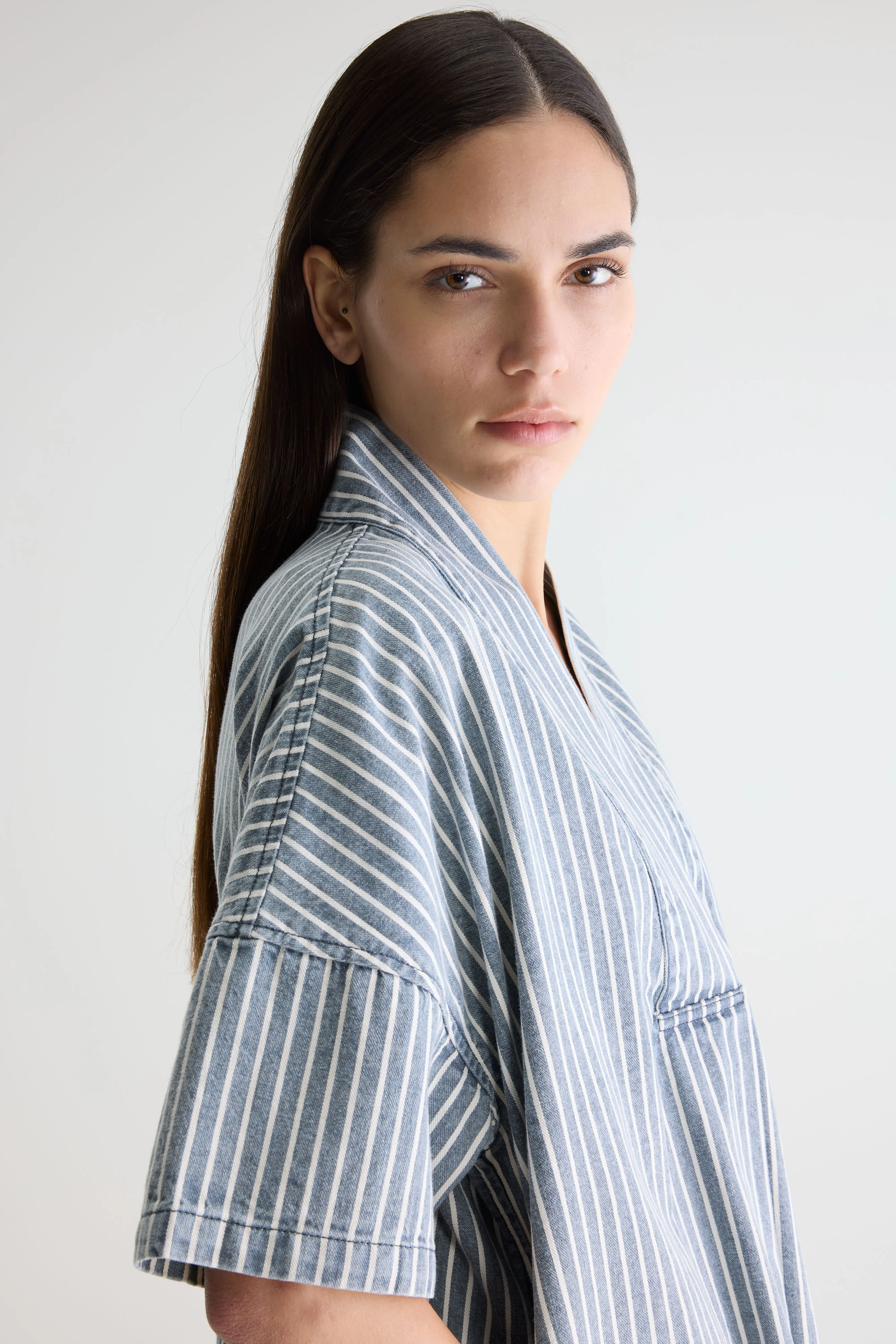Pax denim dress (261 / W / STRIPE A) - Image 6