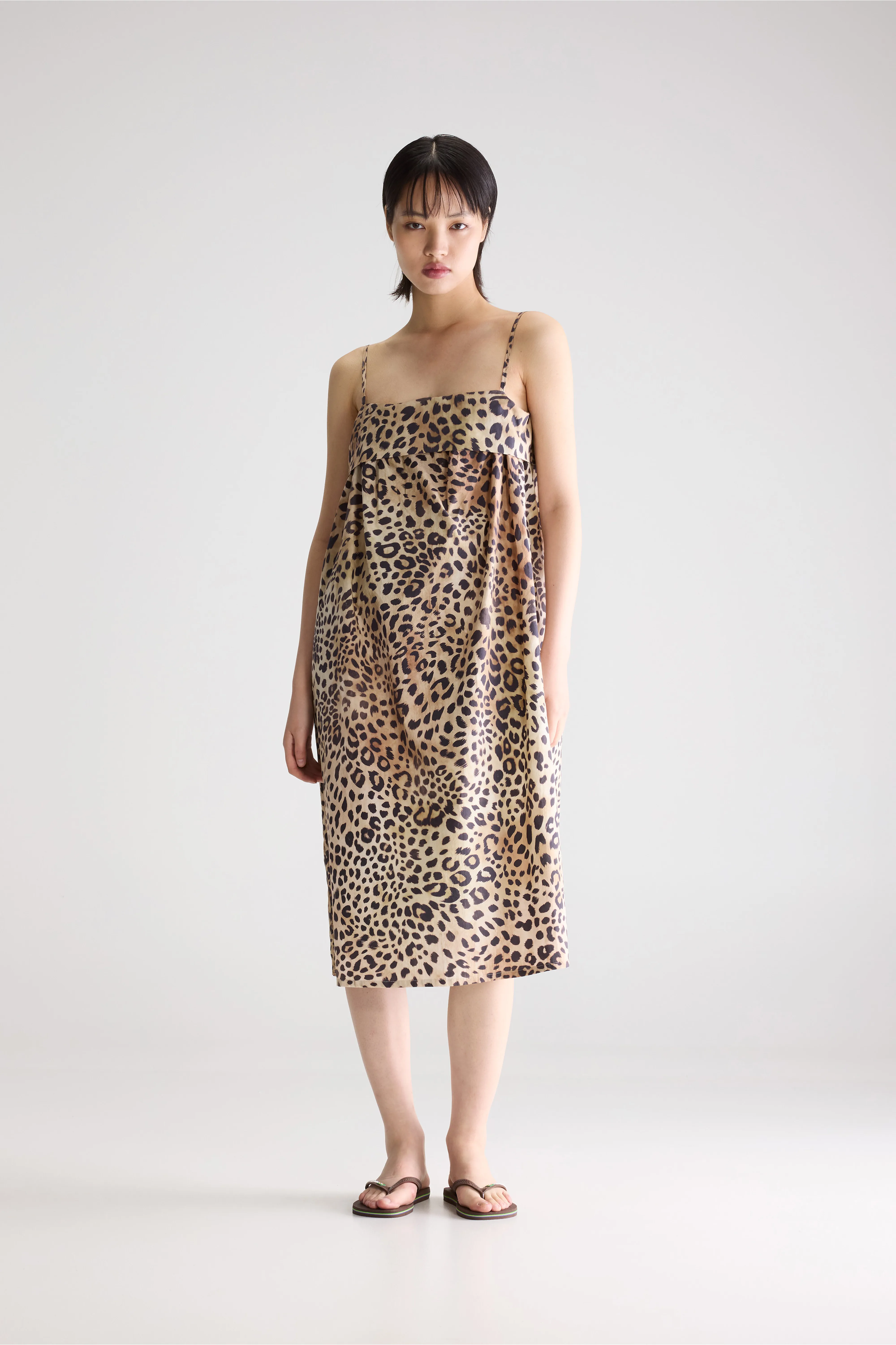 Tokyo leopard midi dress (261 / W / COMBO A) - Image 2