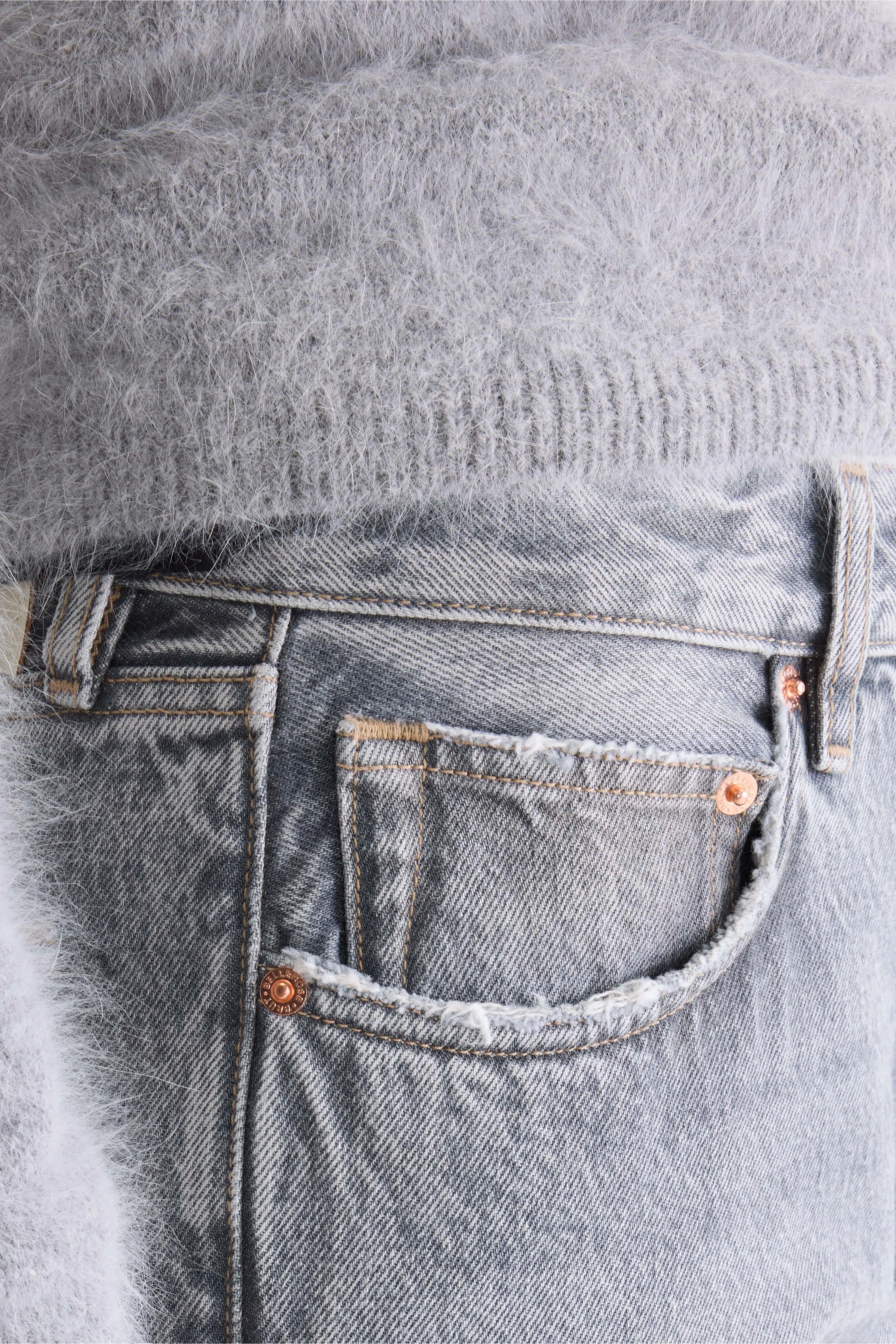 Denim N. 46 - wide jeans (261 / W / USED GREY) - Image 6