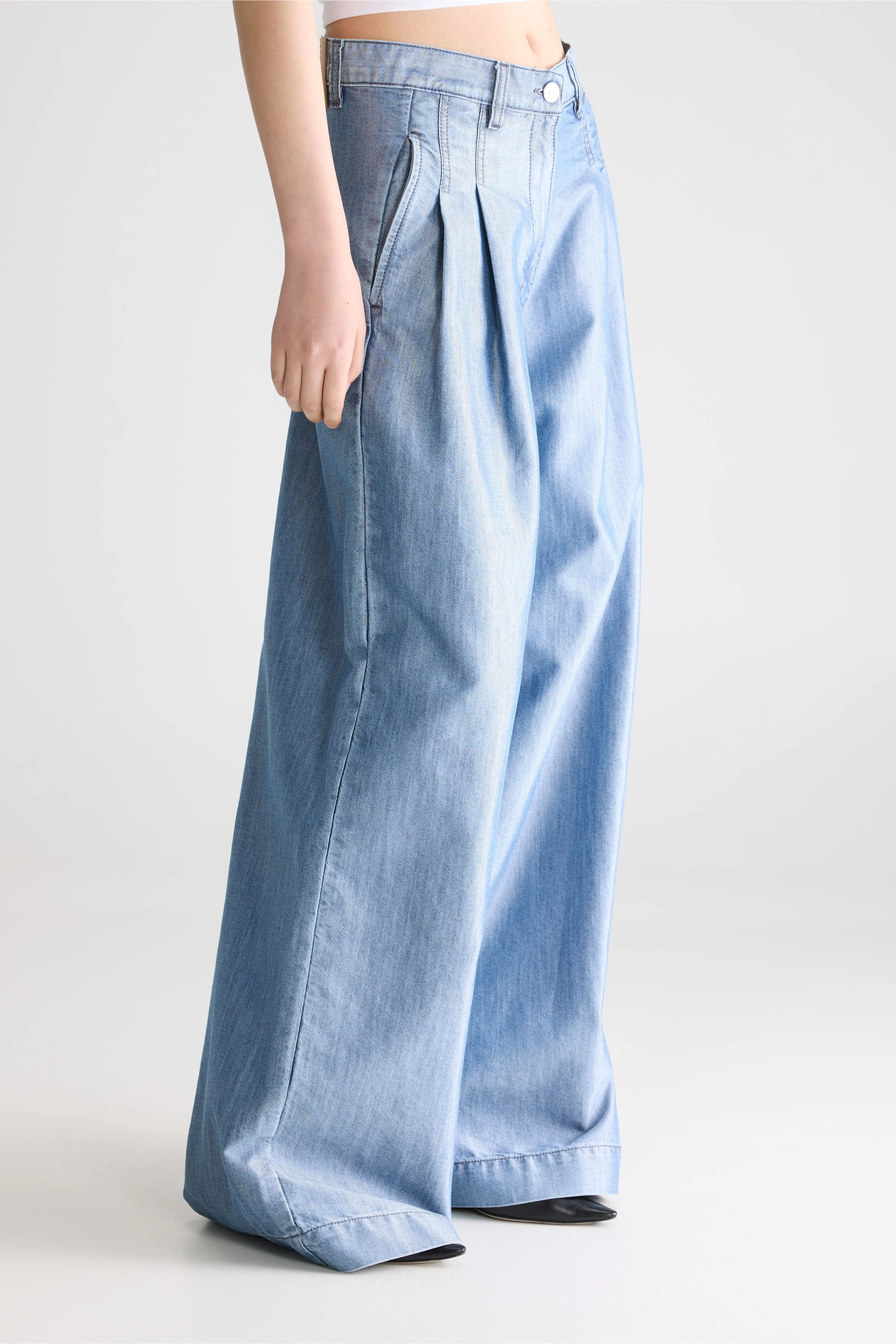 Denim N. 74 - super-wide jeans (261 / W / GLASSY BLUE) - Image 5