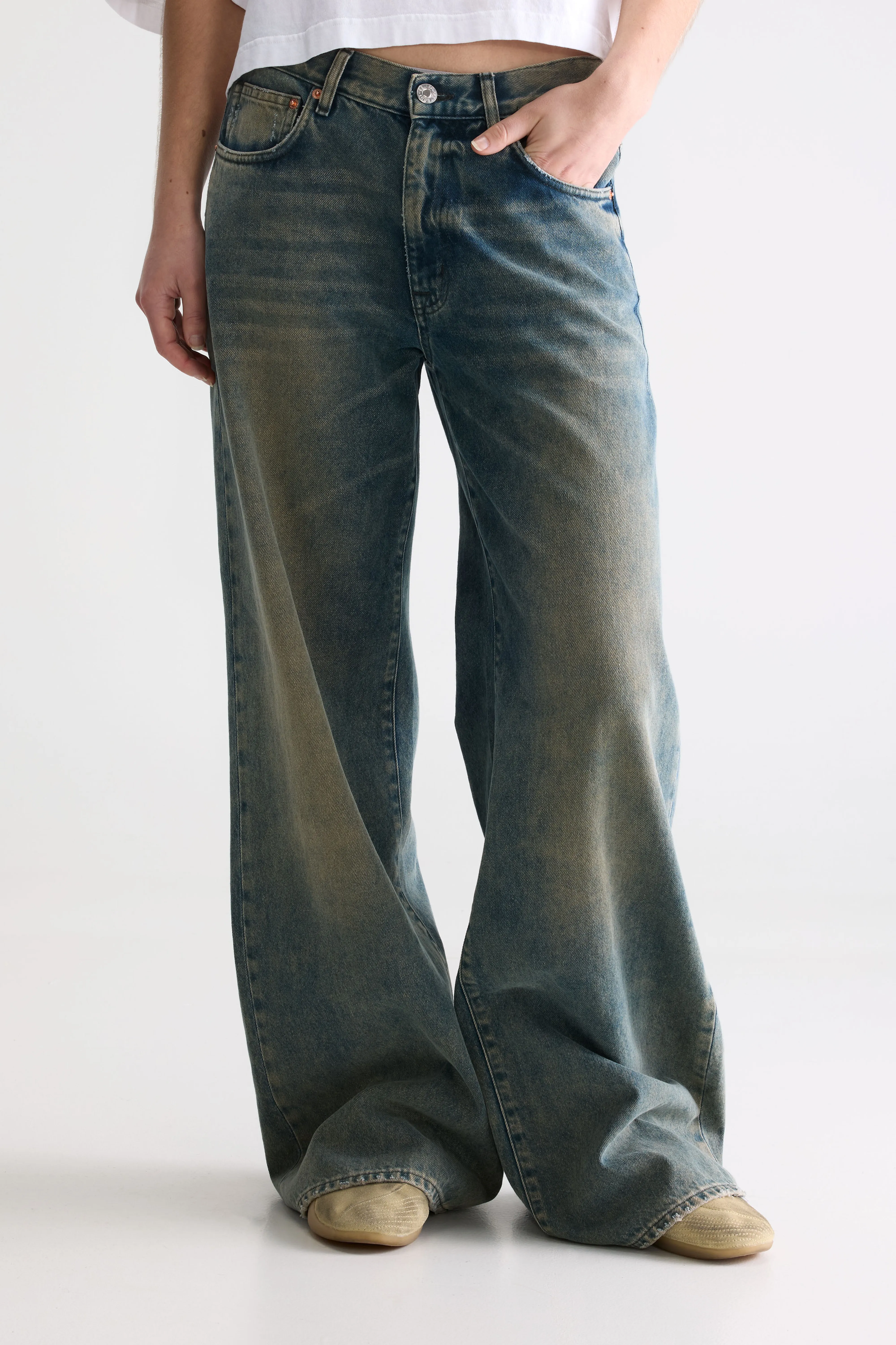 Denim N. 97 - wide jeans (261 / W / DUSTY USED BLUE) - Image 3