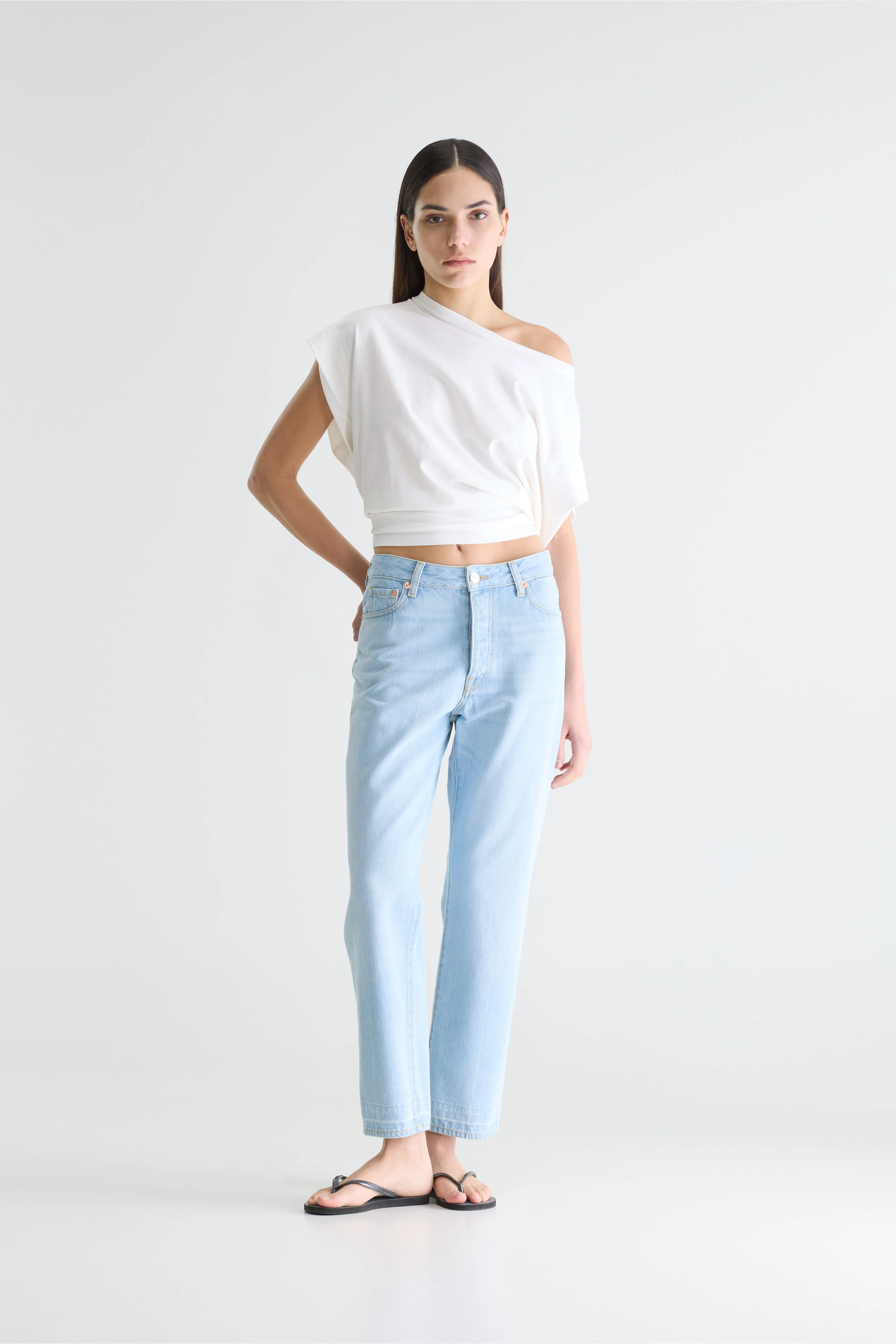 Denim N. 34 - Regular light blue jeans (242 / W / USED LT BLUE) - Image 2