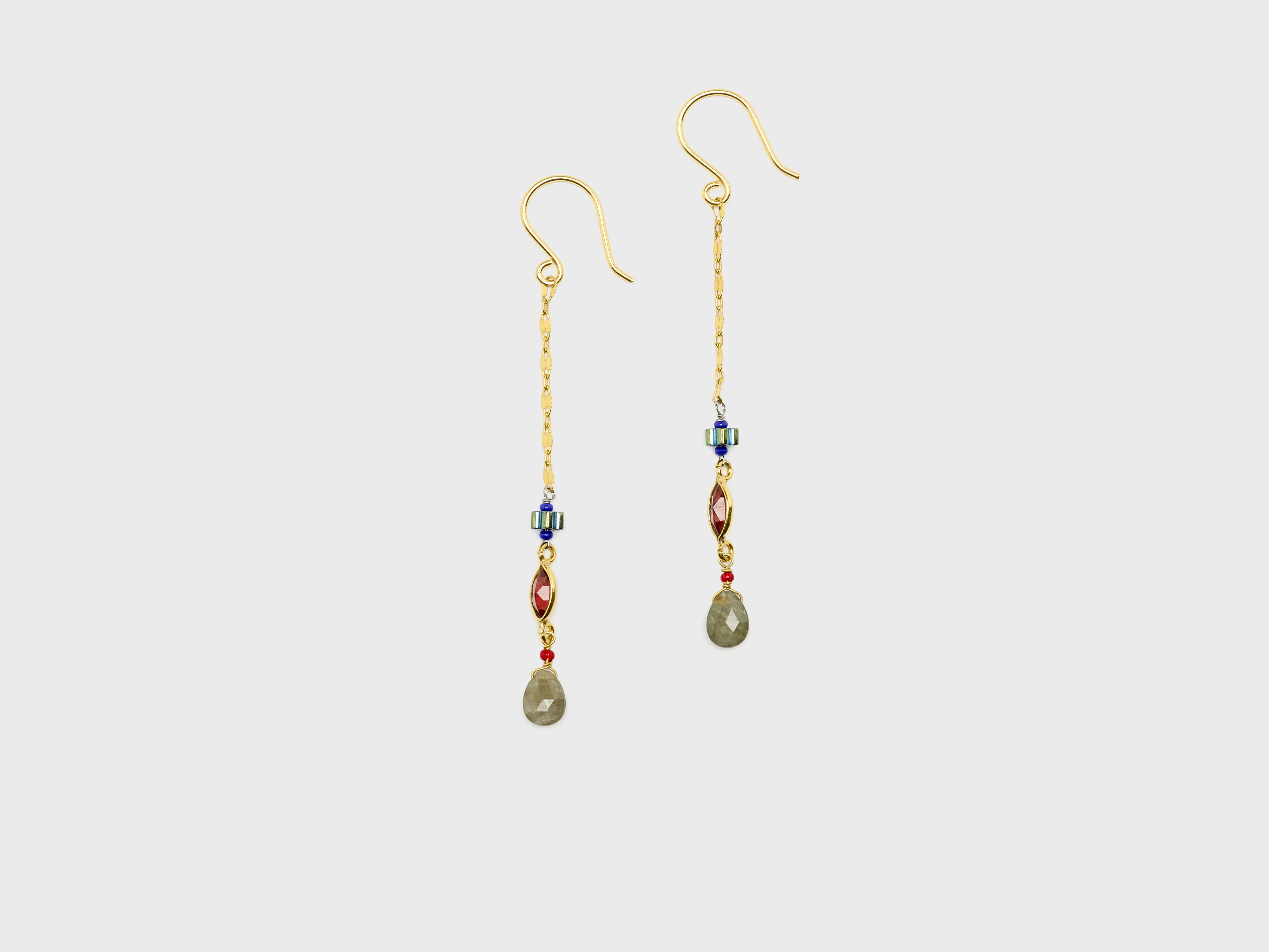 N° 14 Earrings  (261 / W / MULTICOLOR)