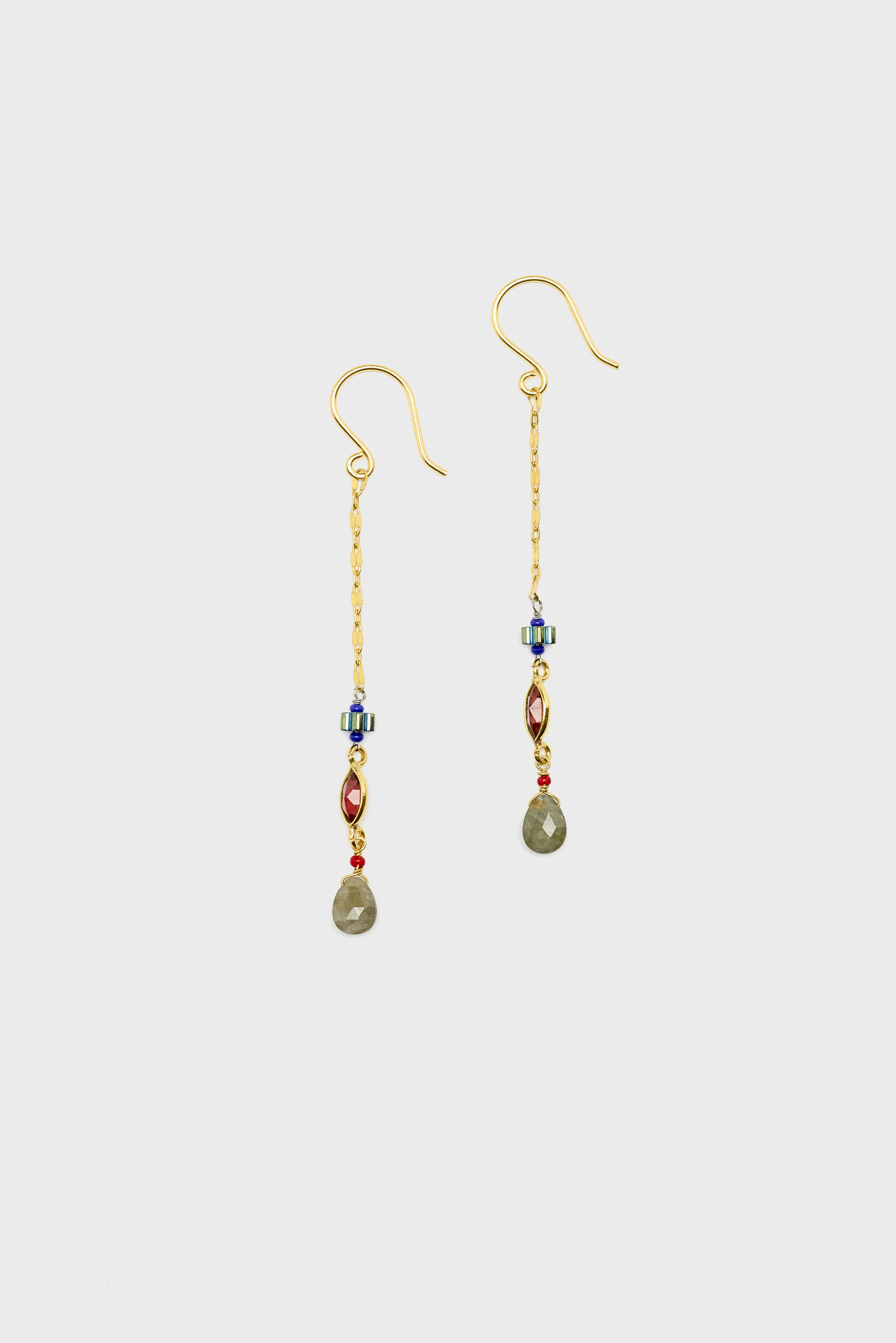 N° 14 Earrings  (261 / W / MULTICOLOR) - Image 2