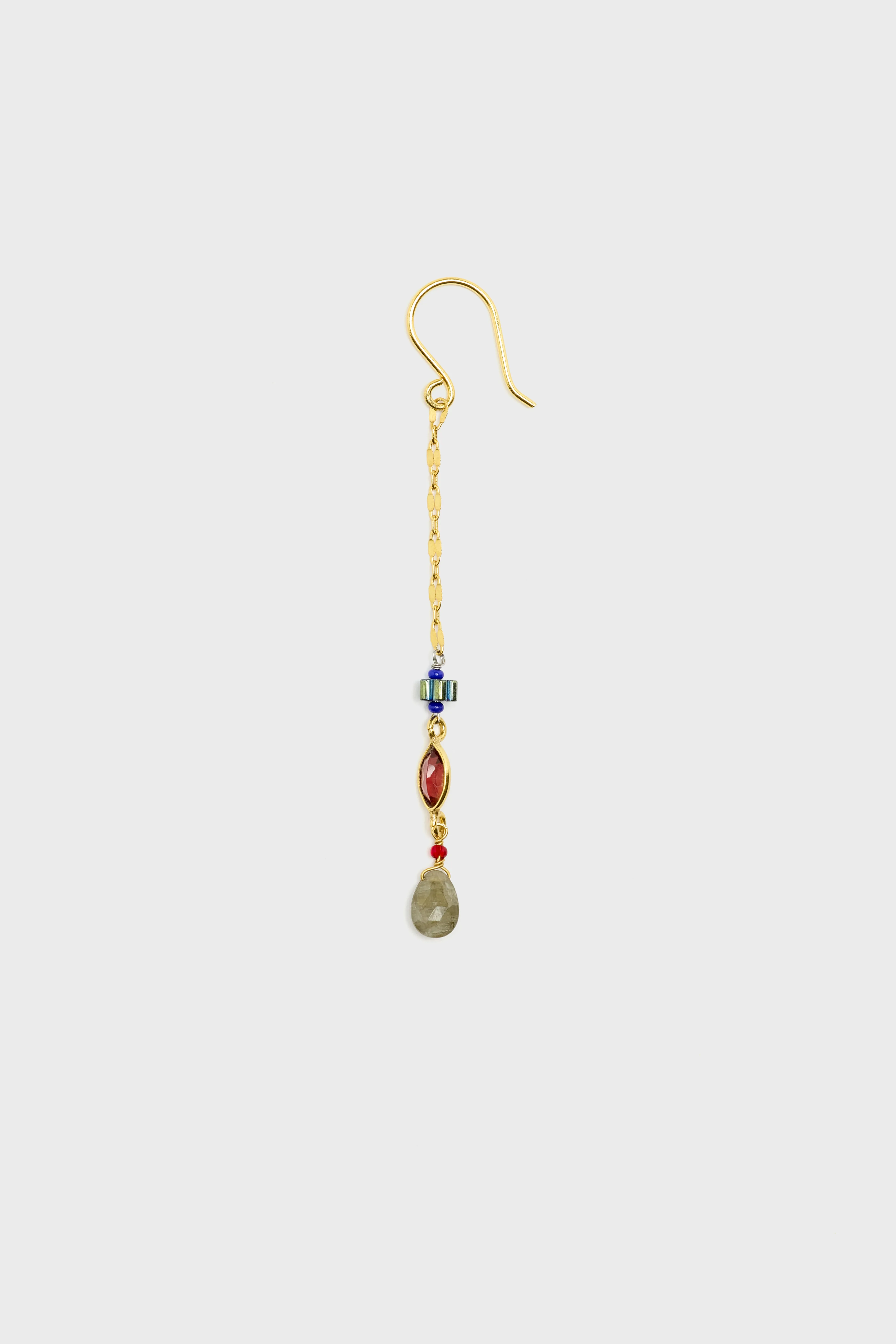 N° 14 Earrings  (261 / W / MULTICOLOR) - Image 4