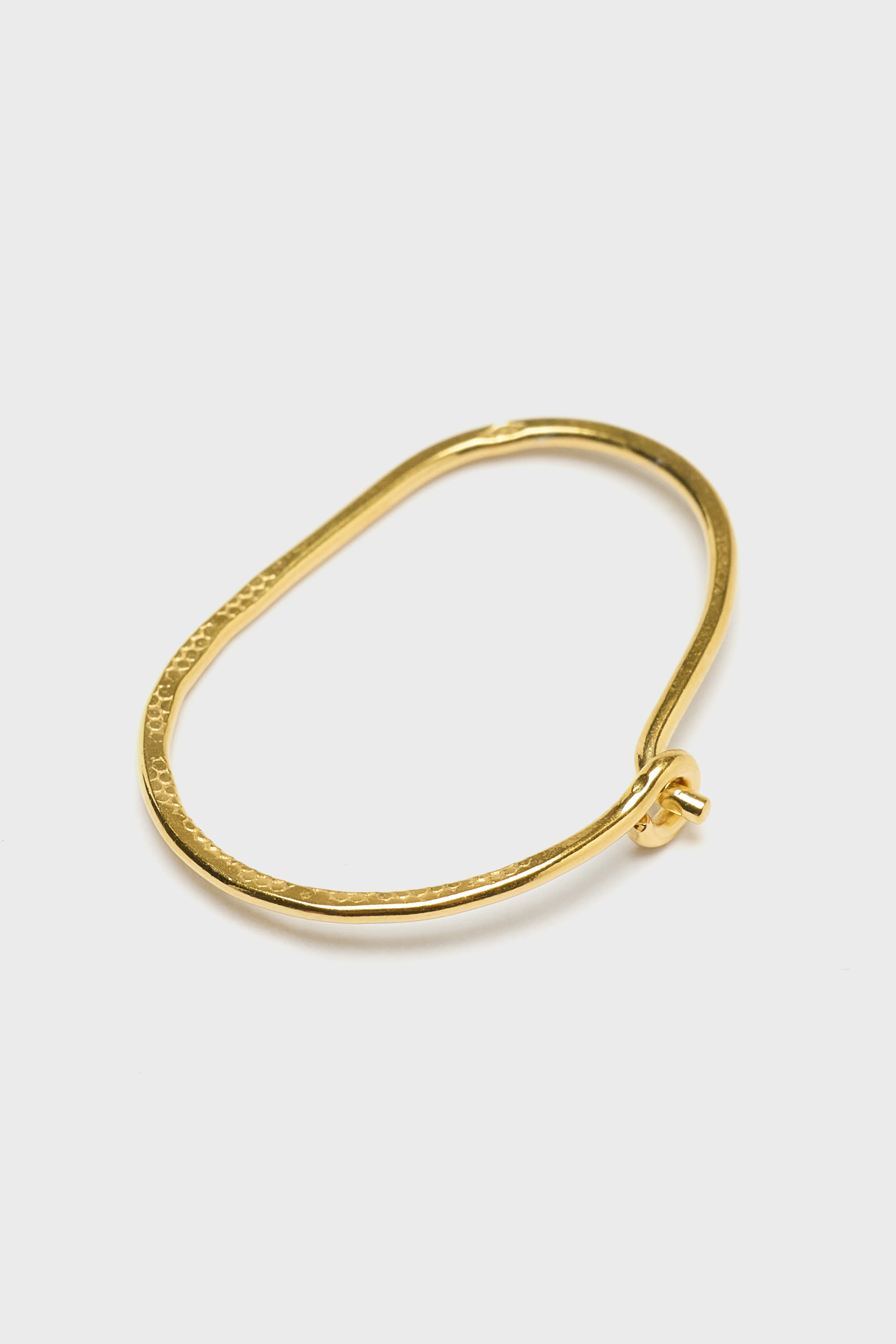 Small Hoop Earrings (252 / W / GOLD) - Image 3