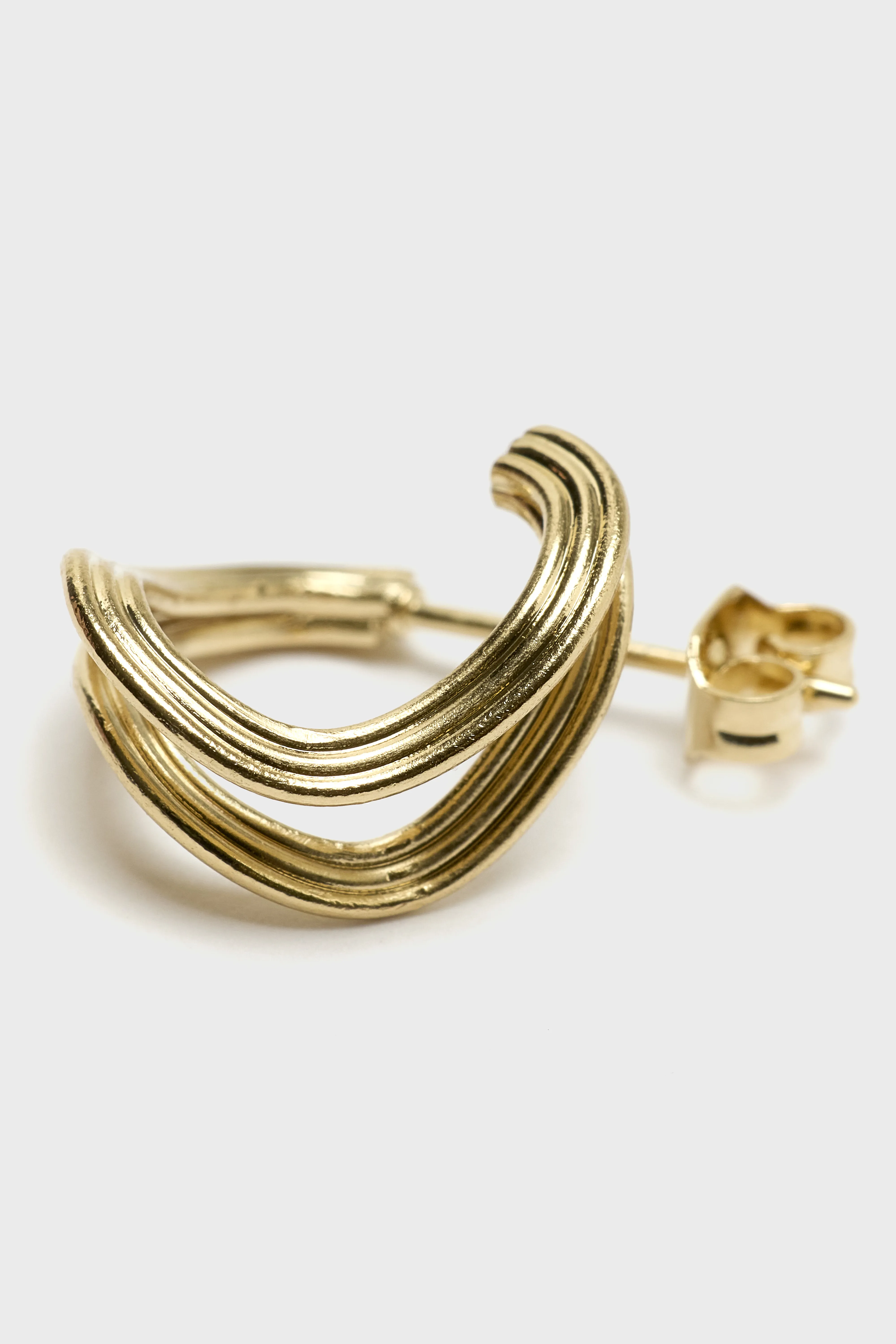 Destin Mismatched Earrings (261 / W / GOLD) - Image 3