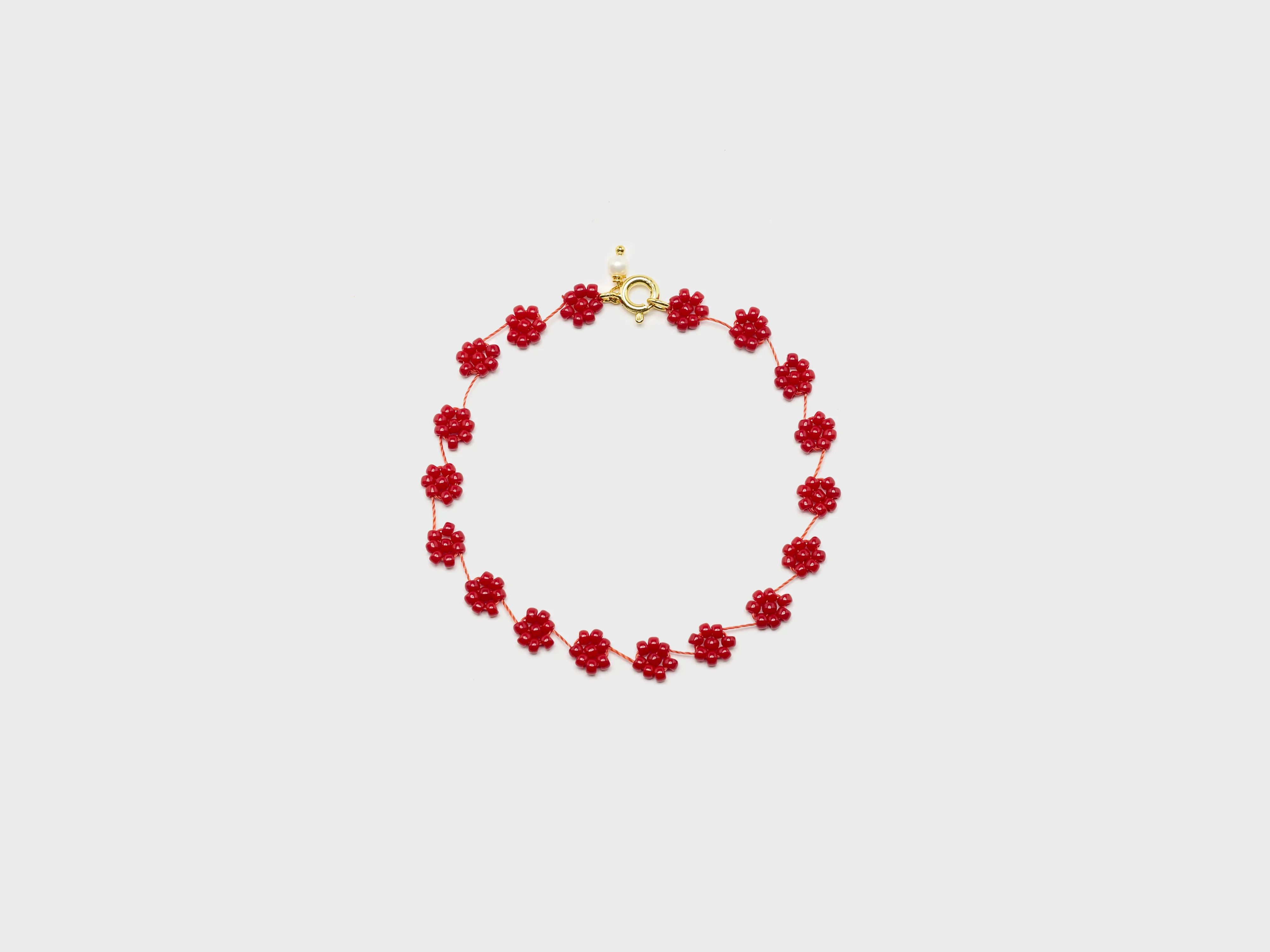 Fiori Red Pepper Bracelet  (261 / W / RED)