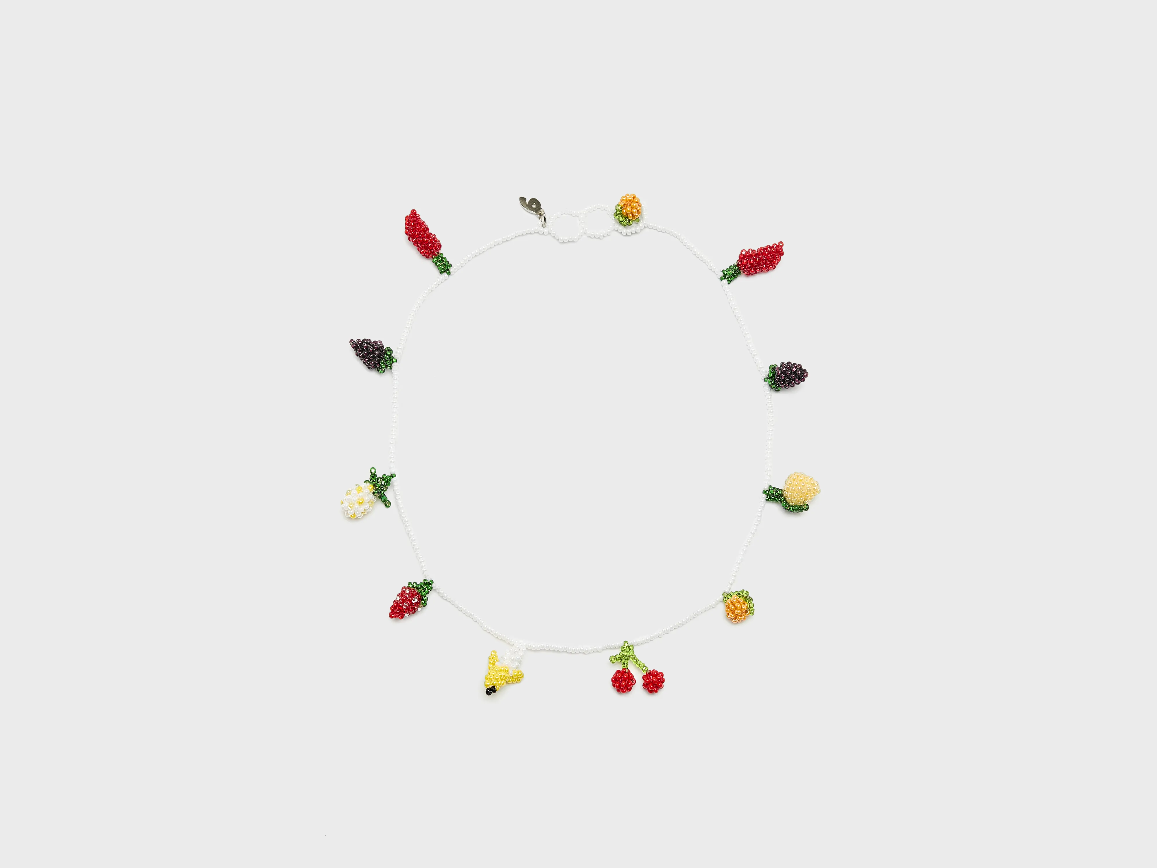 Fruit Salad Necklace  (261 / W / WHITE)