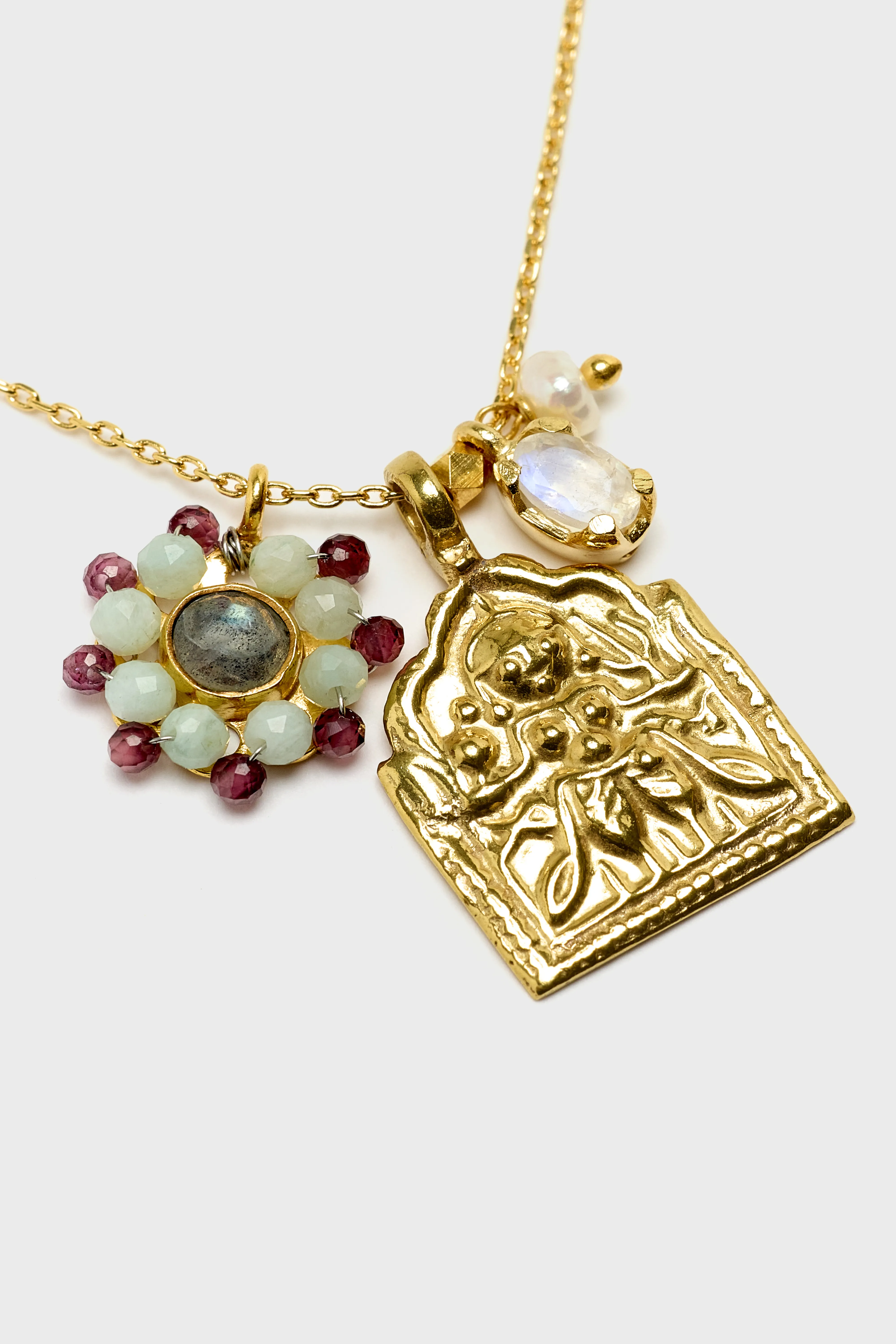 N° 94 Necklace  (261 / W / MULTICOLOR) - Image 3