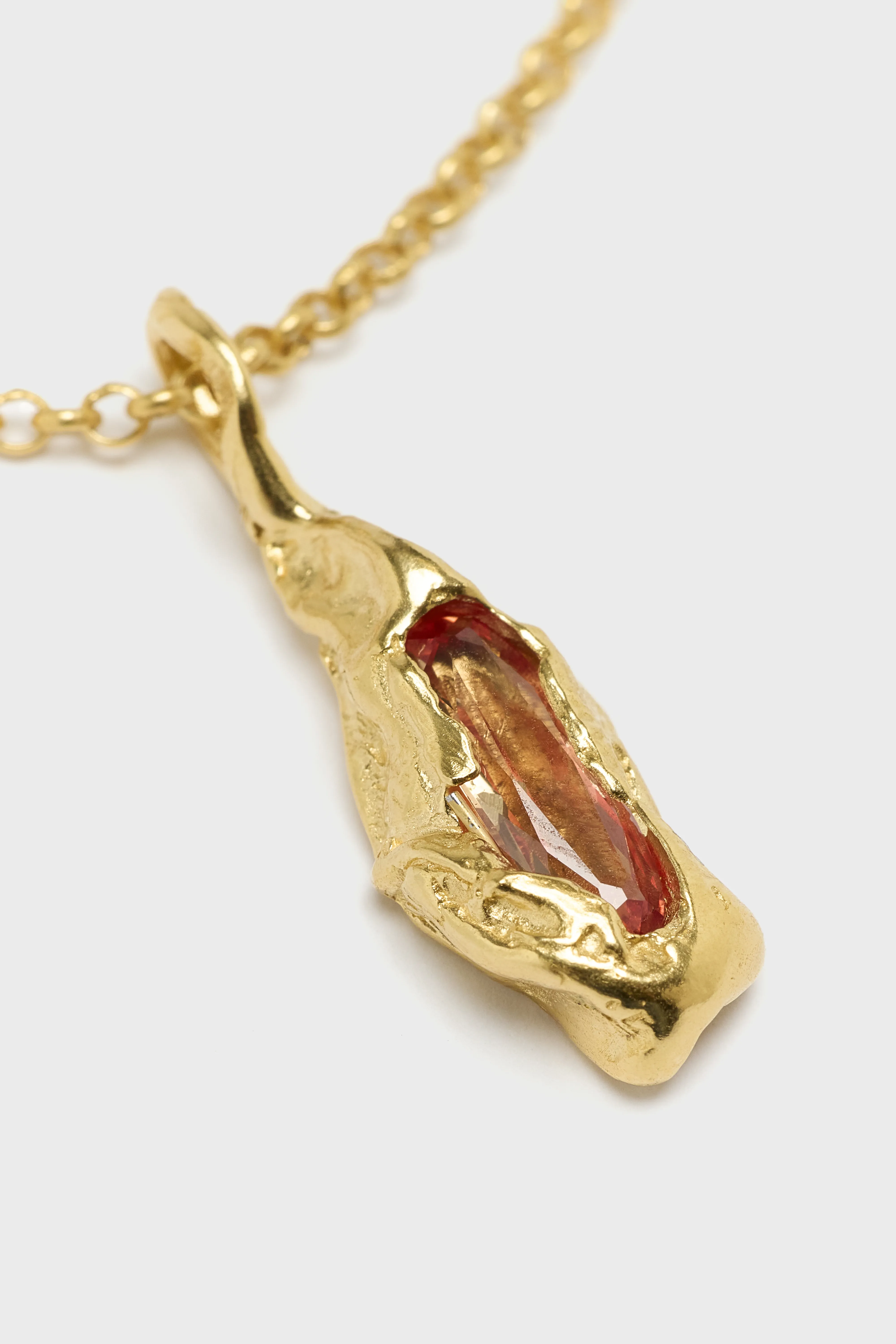 Naranja Necklace  (252 / W / GOLD) - Image 3