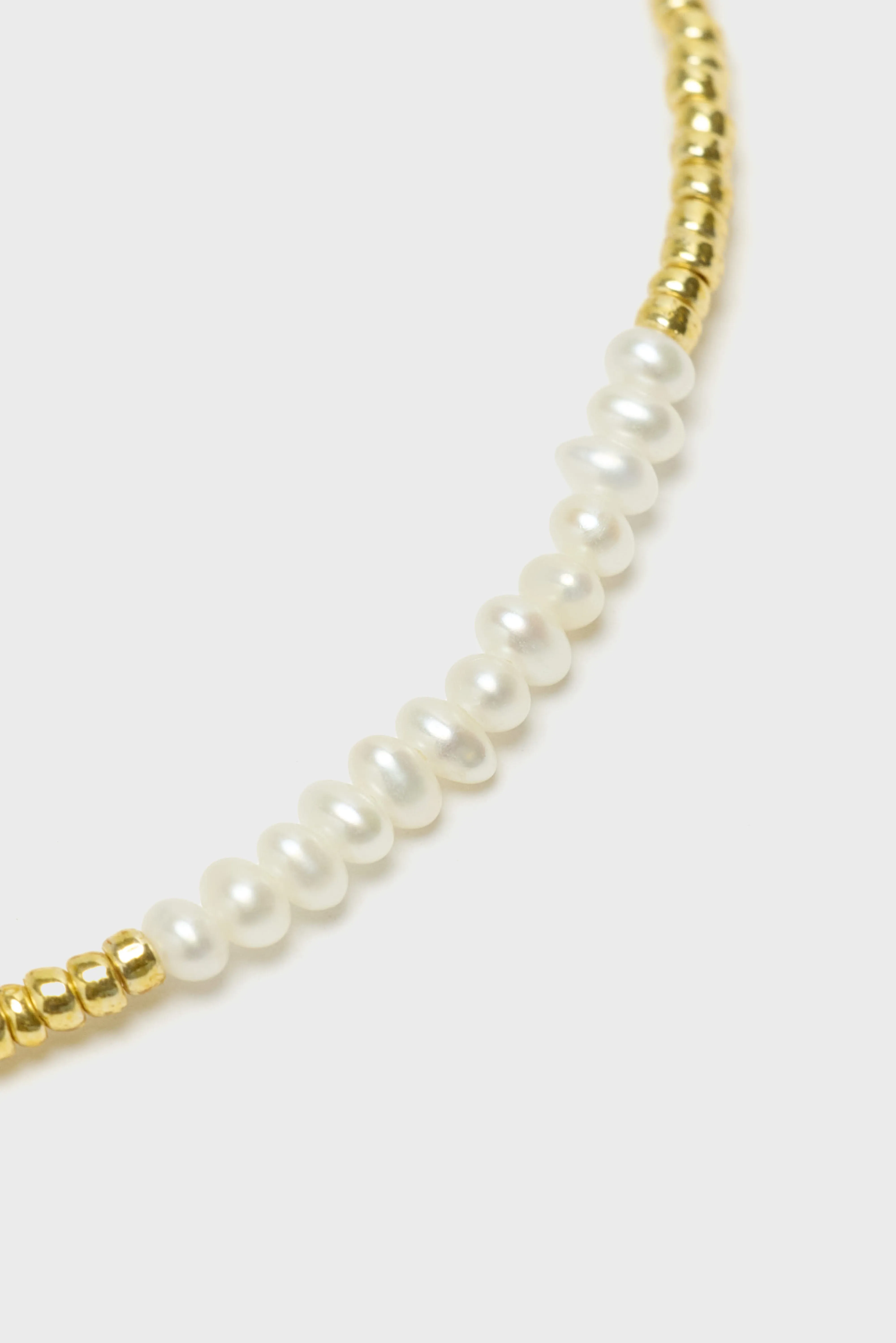Slim Pearly Bracelet (261 / W / GOLD) - Image 3