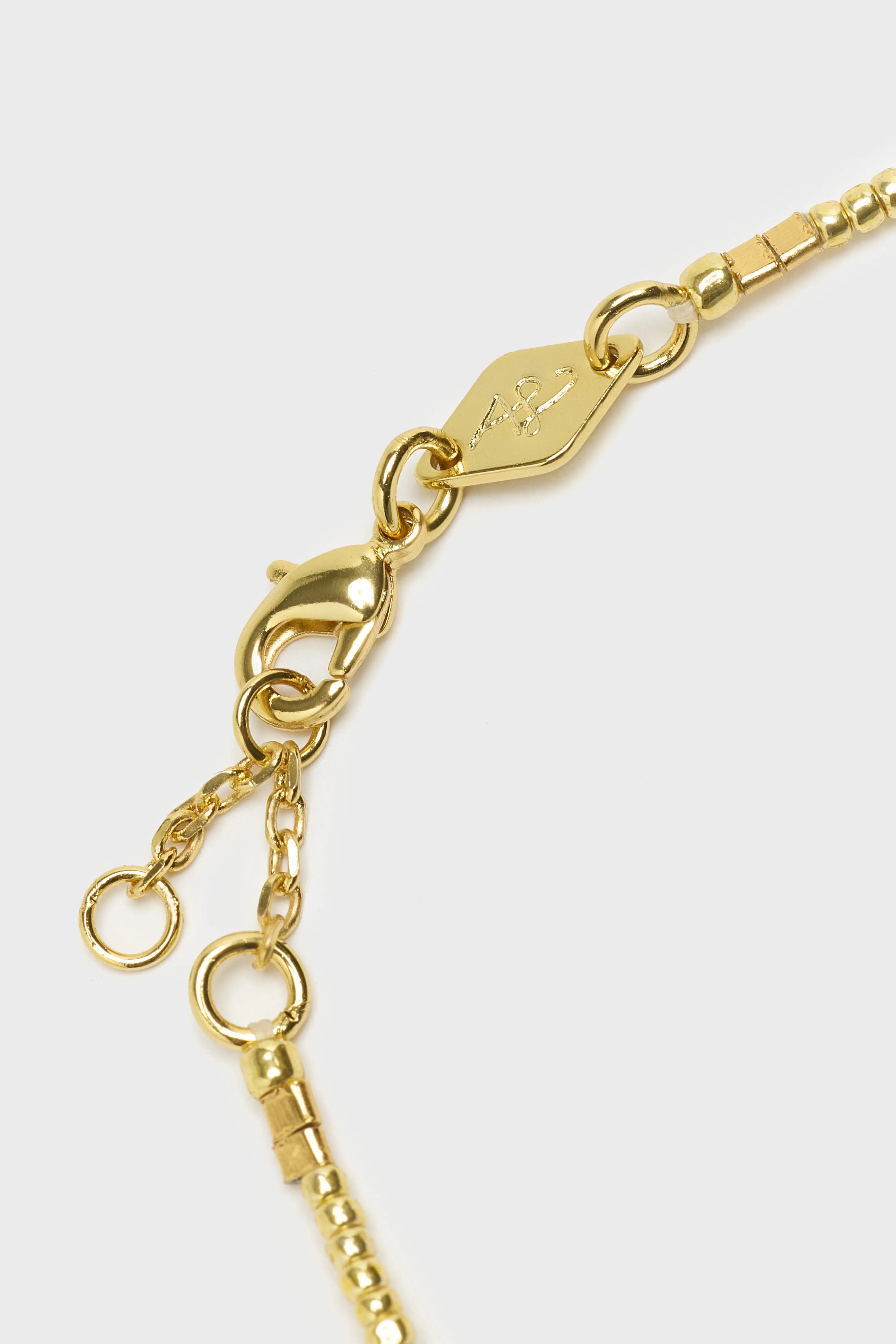 Slim Pearly Bracelet (261 / W / GOLD) - Image 4