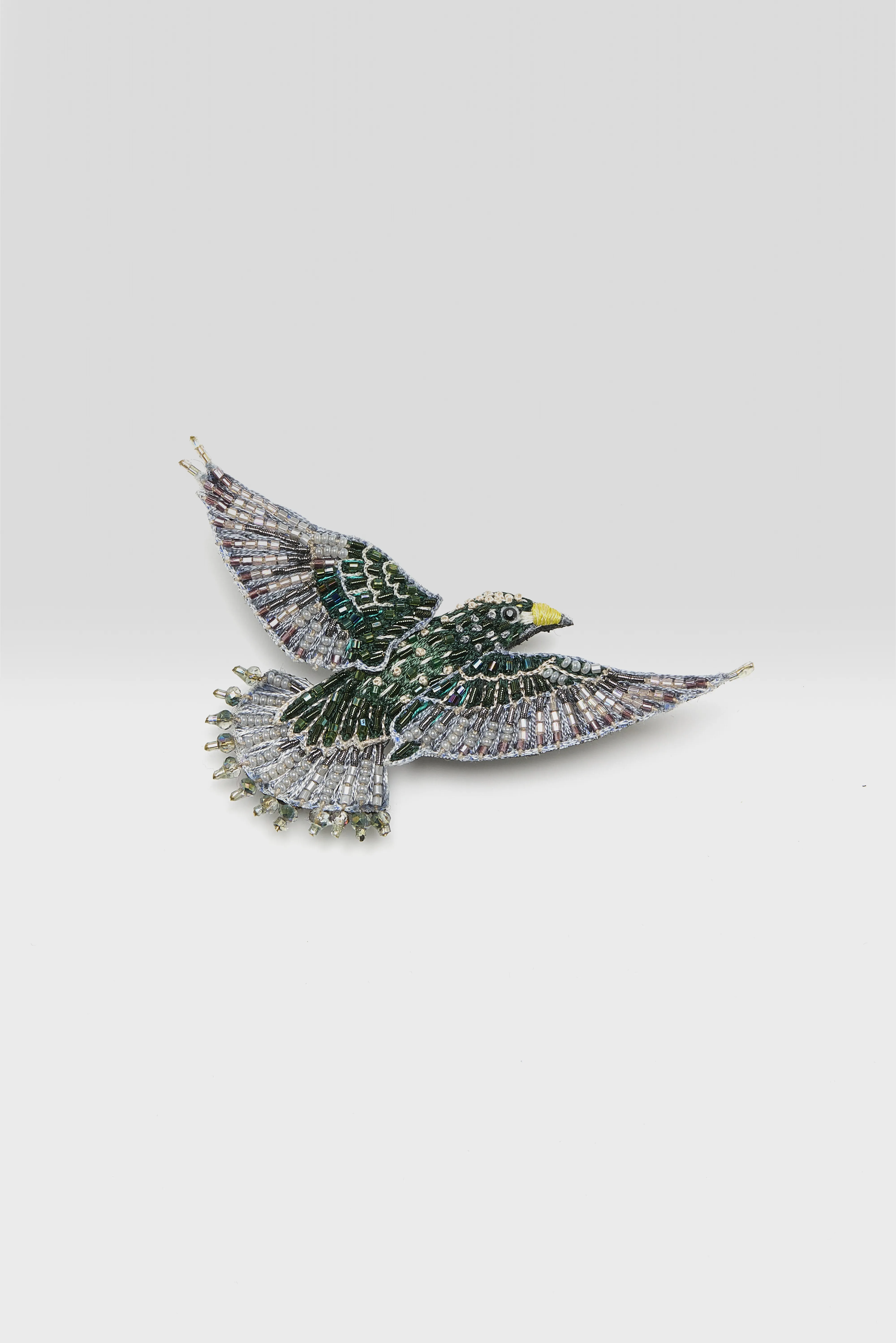 Starling Brooch Pin  (261 / W / BLUE) - Image 3