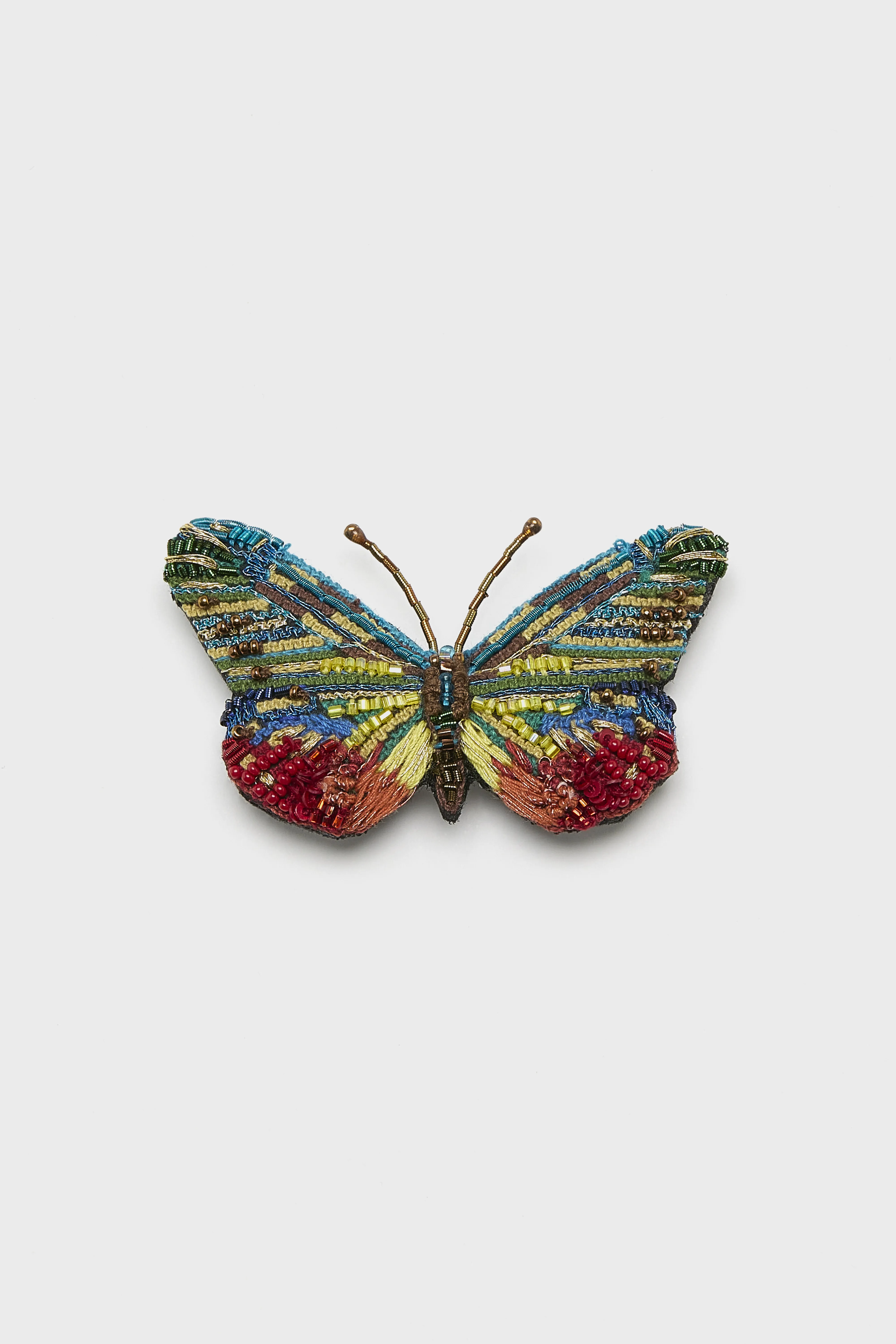 Cepora Butterfly Brooch Pin (261 / W / MULTICOLOR) - Image 3
