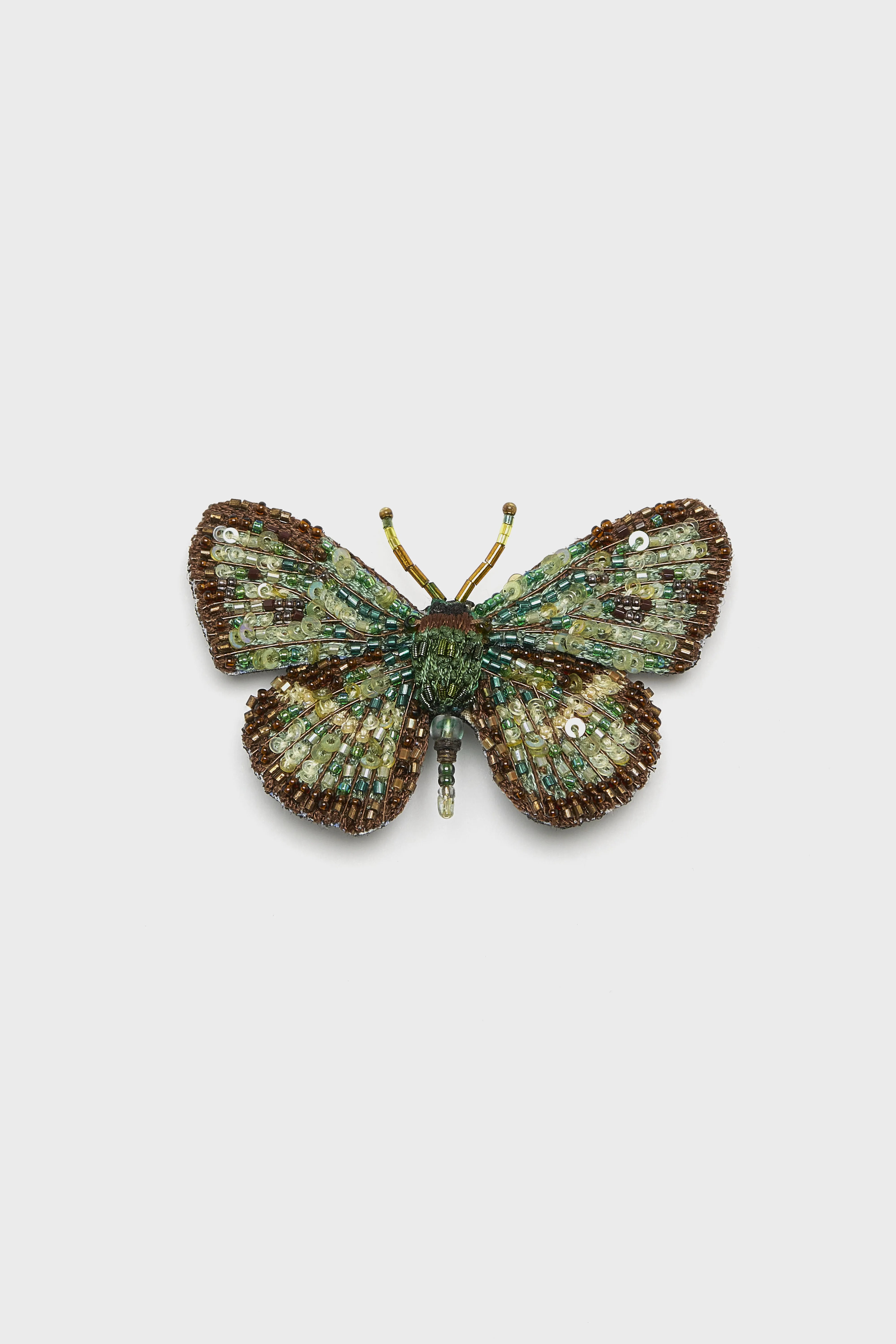 Four Spot Sailor Butterfly Brooch Pin (261 / W / MULTICOLOR) - Image 3
