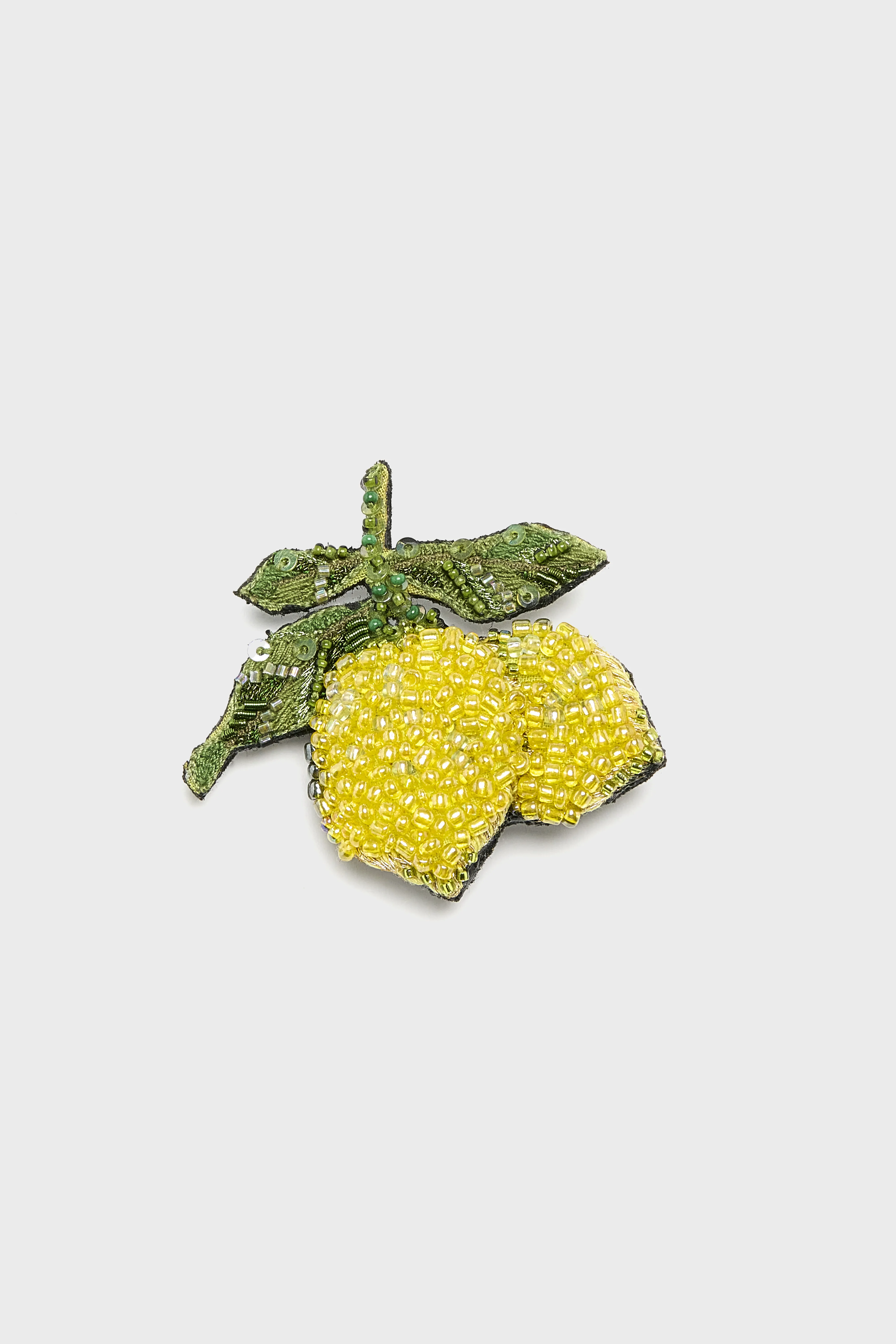 Amalfi Lemons Brooch Pin (261 / W / YELLOW) - Image 3
