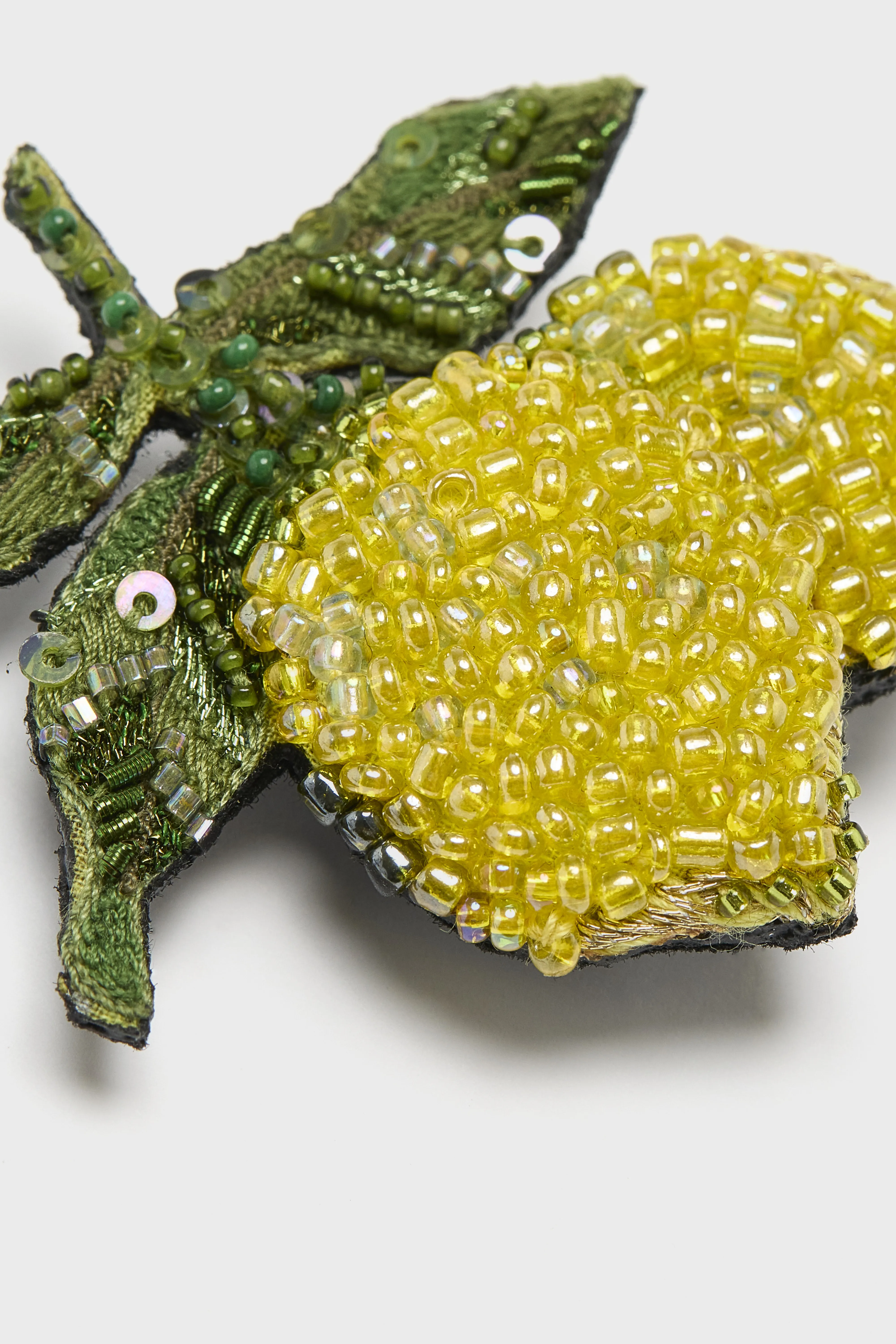 Amalfi Lemons Brooch Pin (261 / W / YELLOW) - Image 4