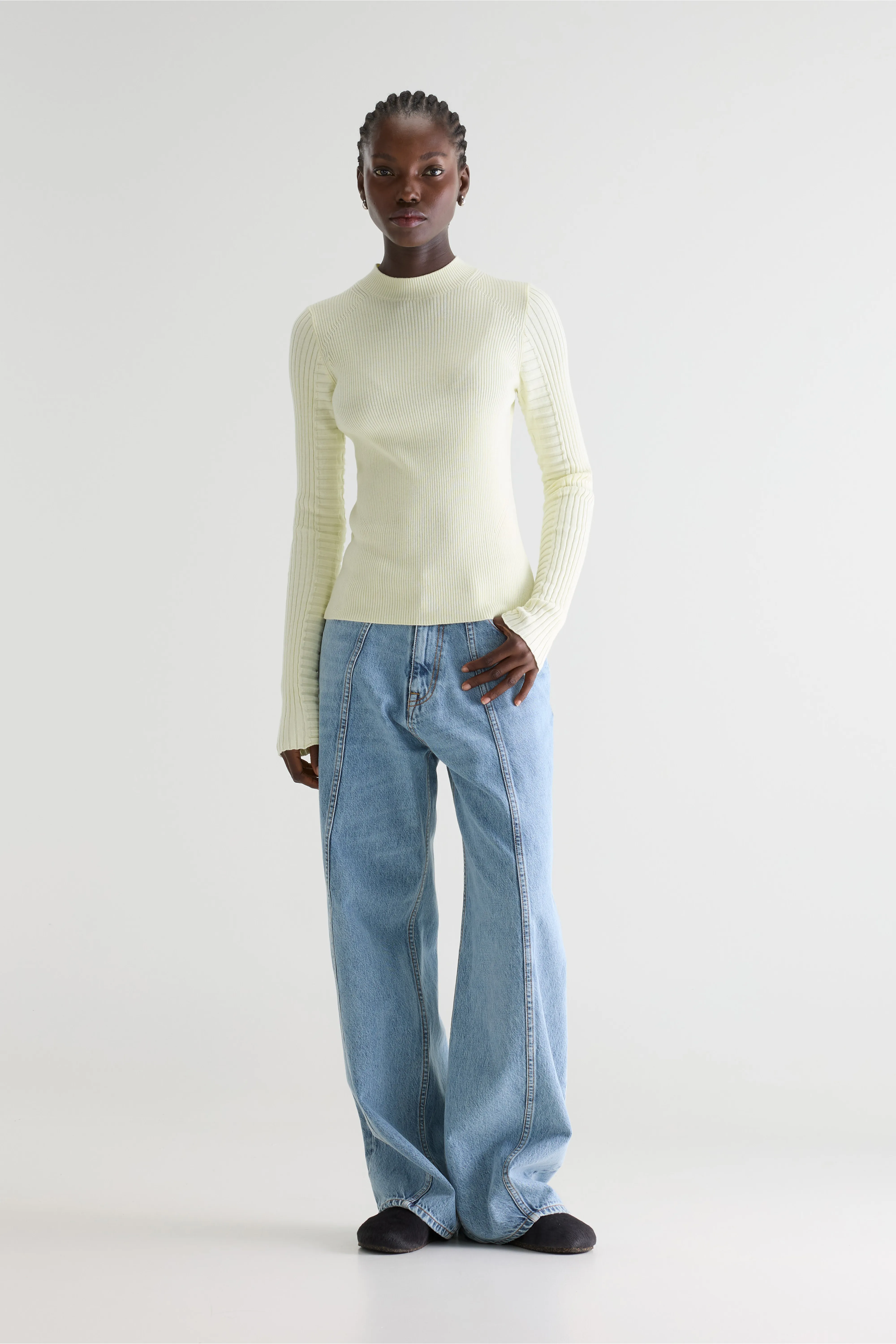 Aduard slim sweater (261 / W / LIMELIGHT) - Image 3
