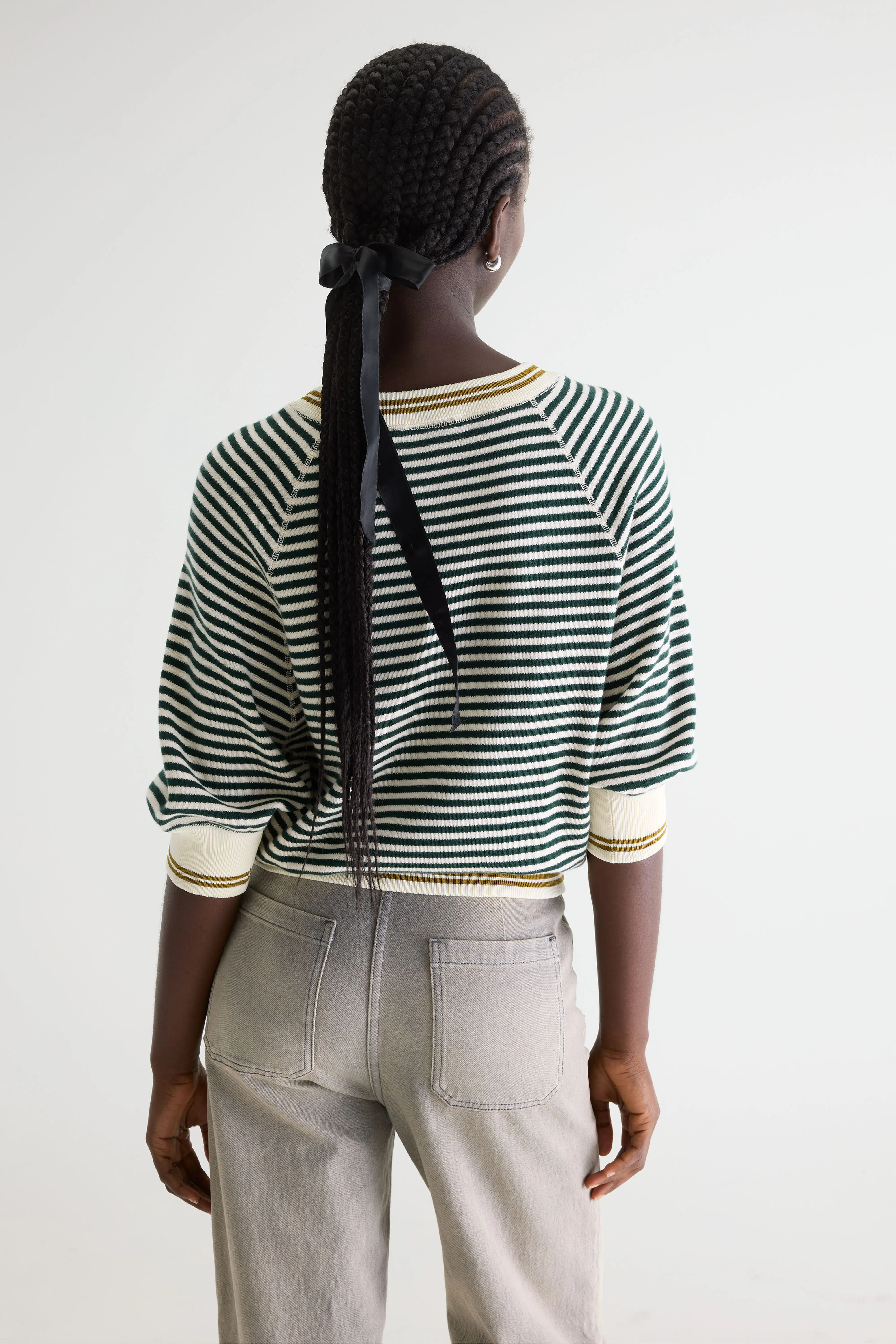 Anglet crewneck sweater (261 / W / STRIPE A) - Image 4