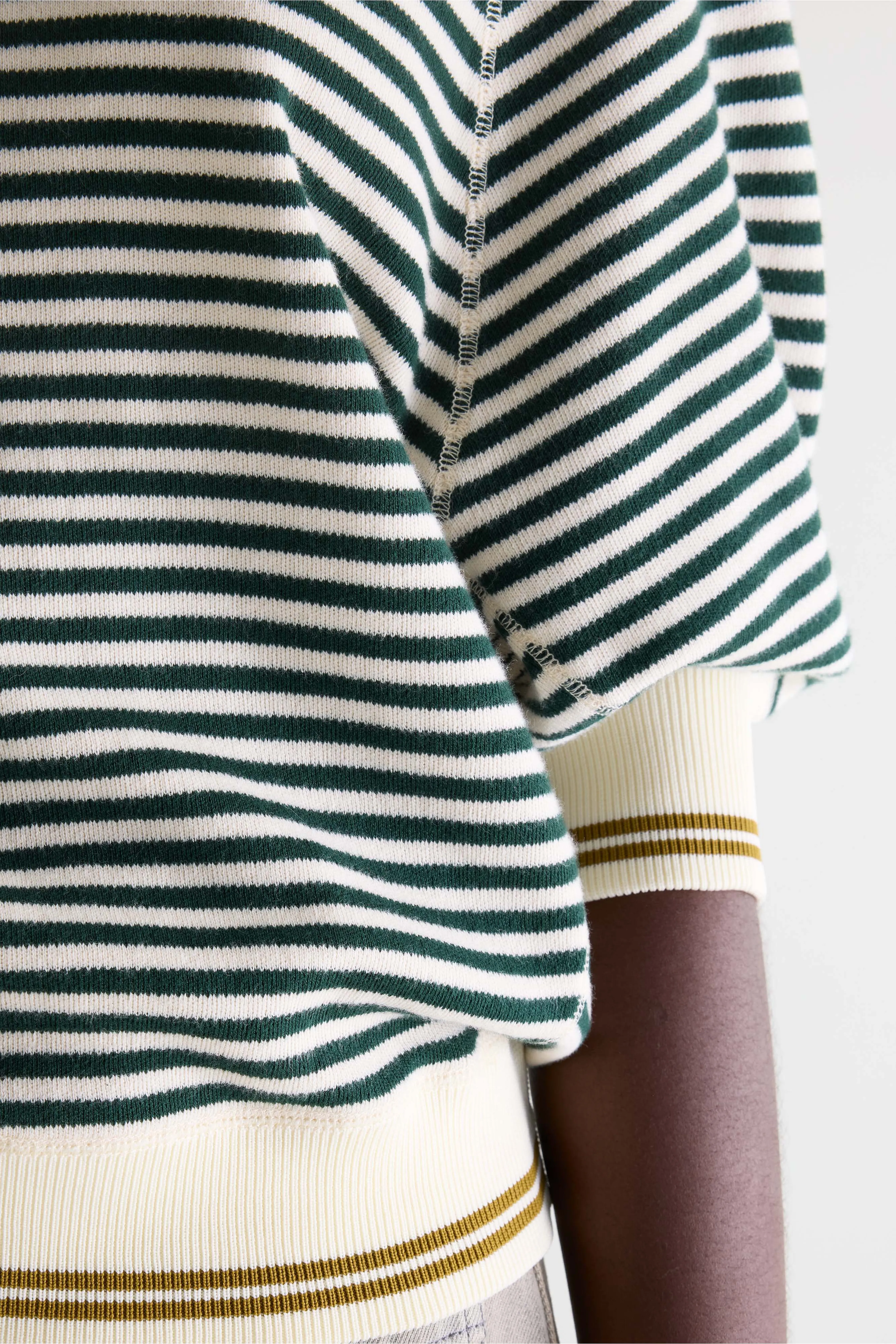 Anglet crewneck sweater (261 / W / STRIPE A) - Image 6