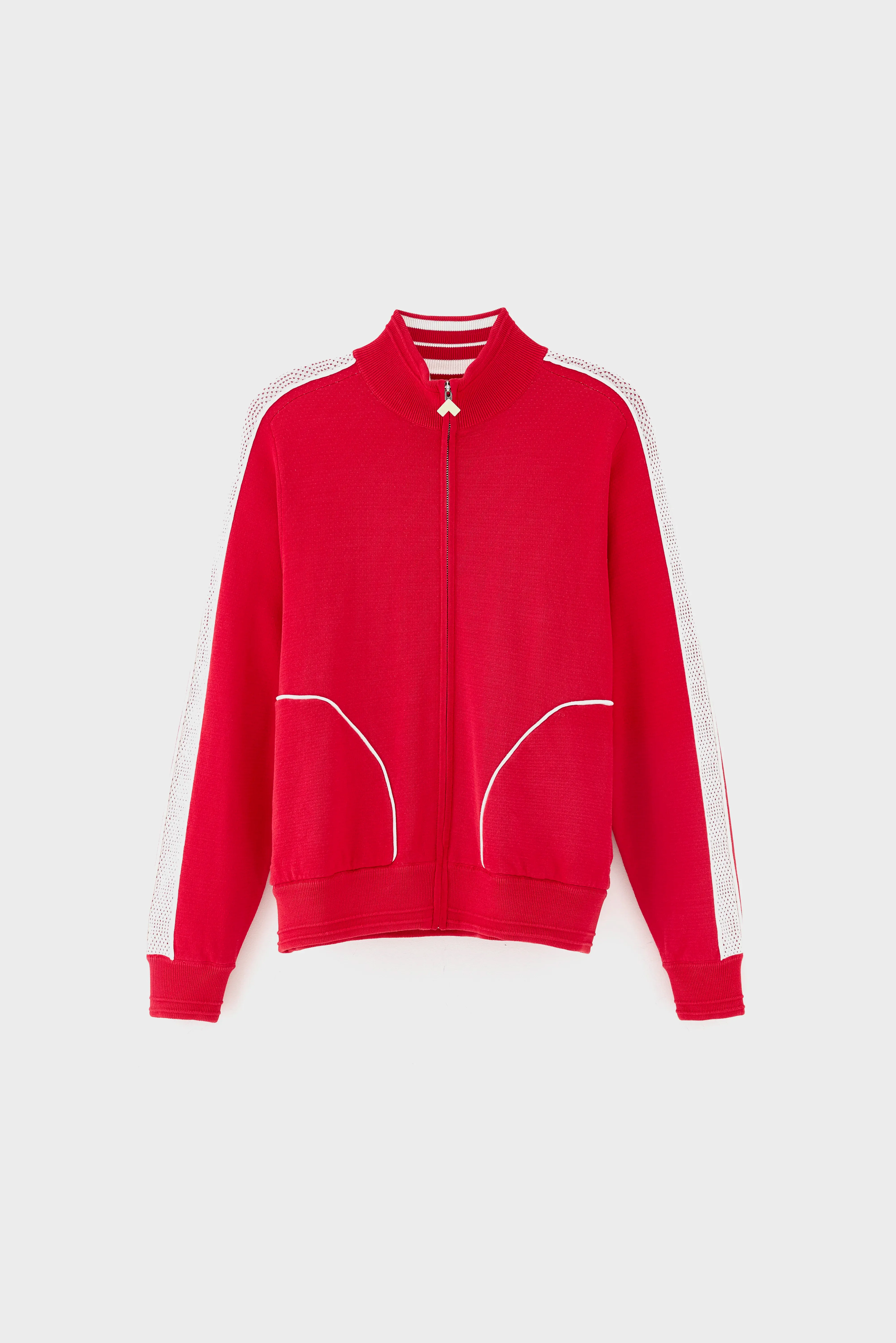 Dasy zip-up cardigan (261 / W / MASSAI RED) - Image 7