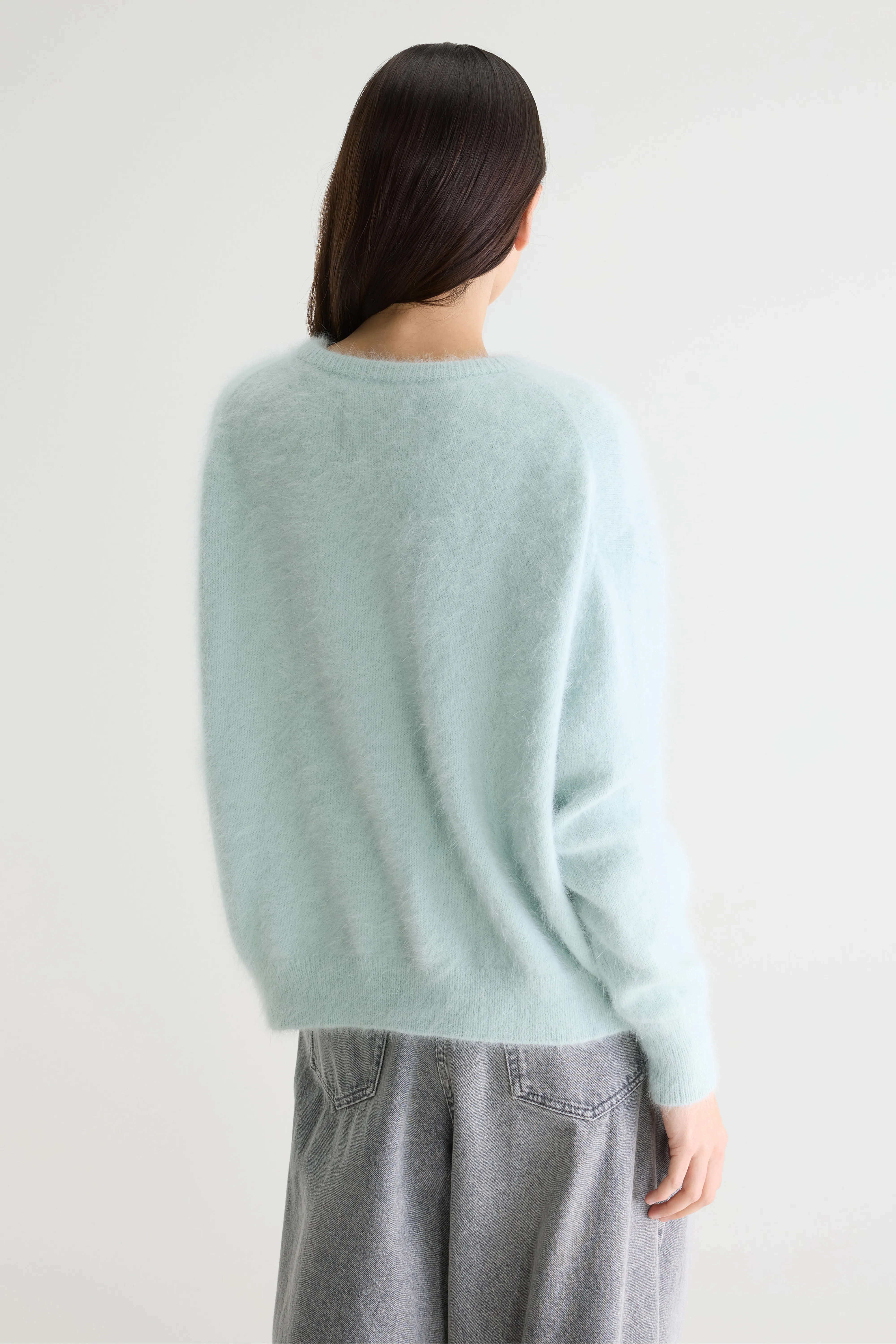 Dathan angora-blend cardigan (261 / W / ICE) - Image 4