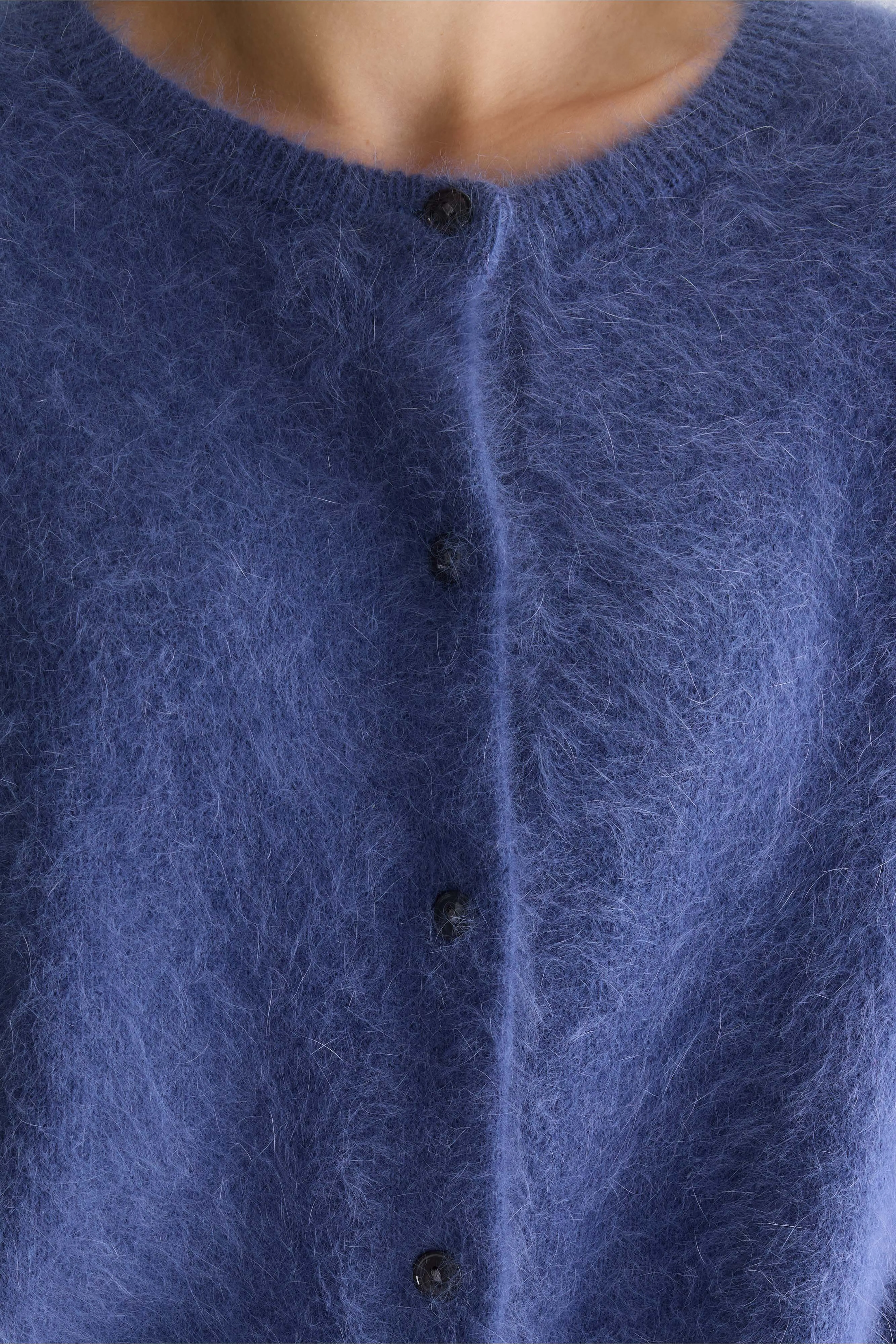 Dathan angora-blend cardigan (261 / W / STORM) - Image 6