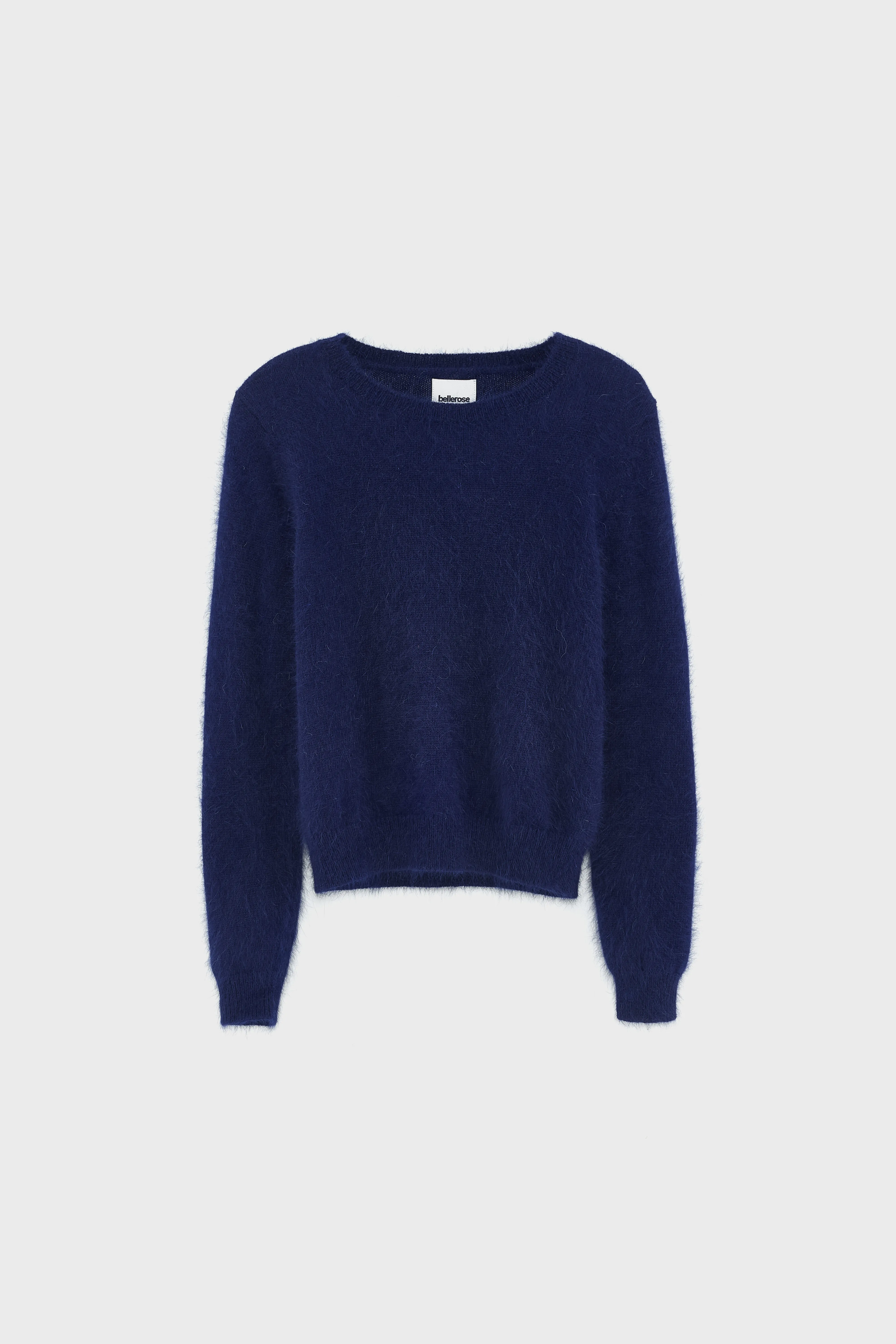 Datti angora-blend navy blue sweater (242 / W / NAVY) - Image 7