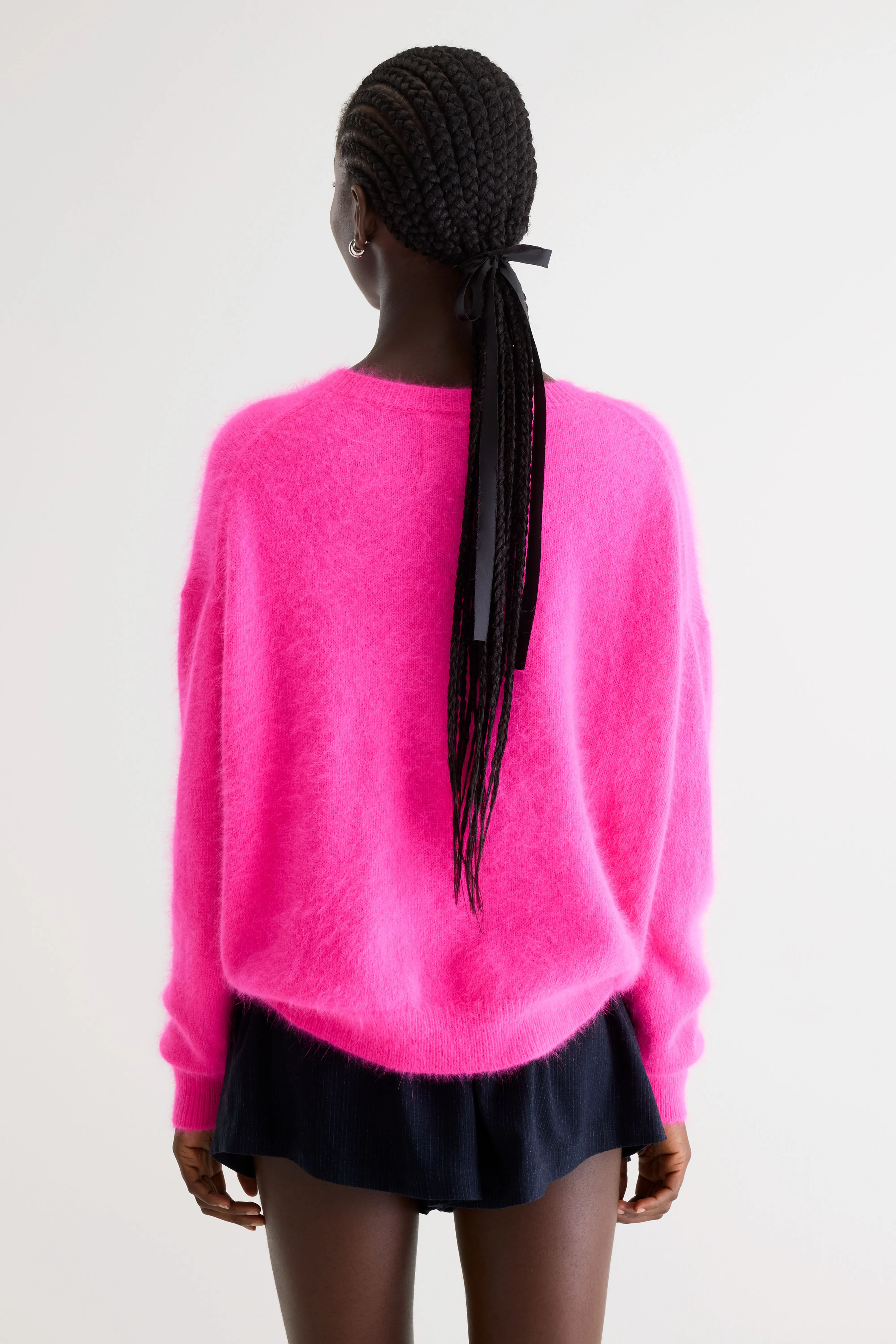 Datus angora-blend sweater (261 / W / FLUO PINK) - Image 4