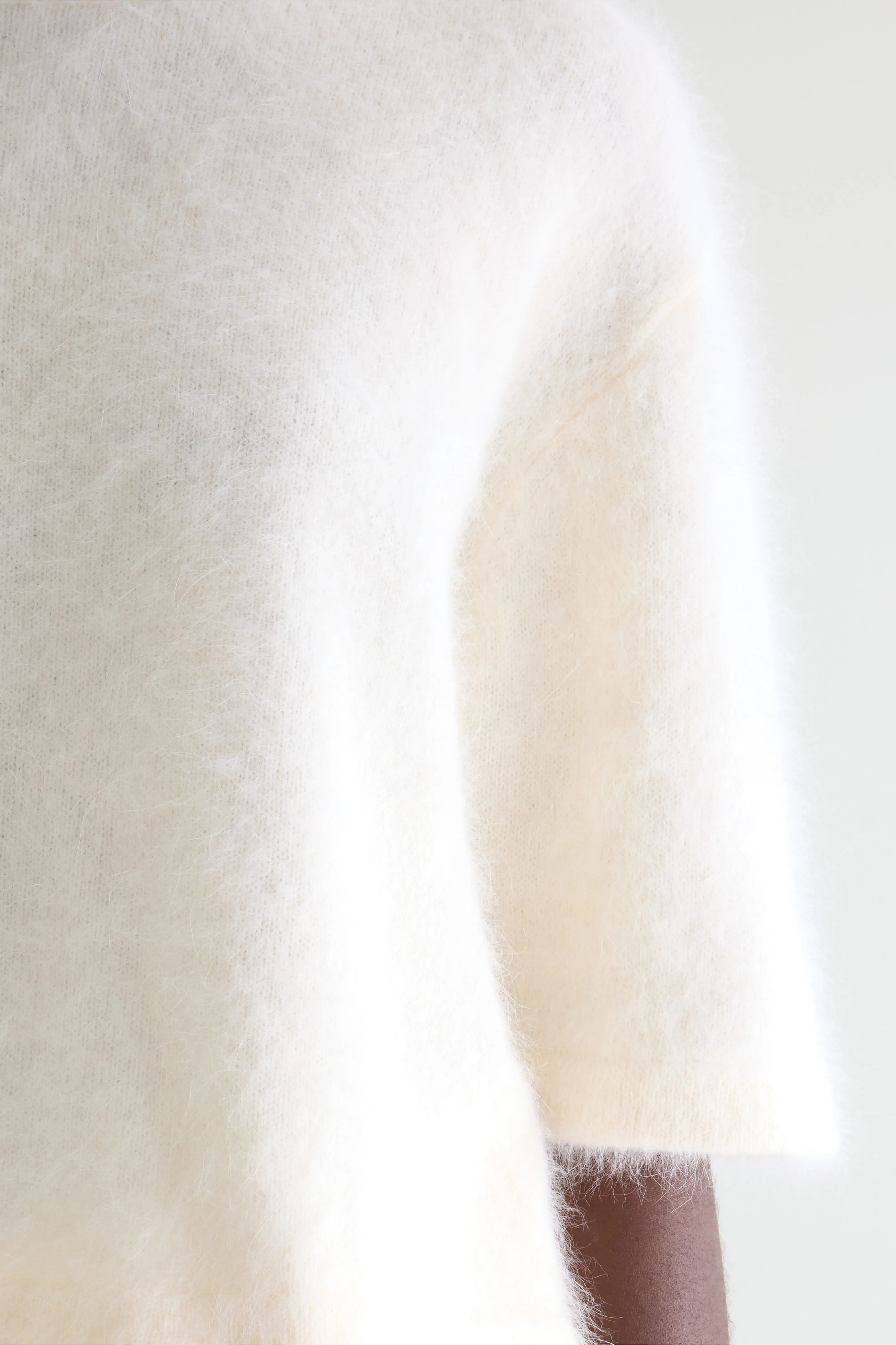 Dime angora-blend sweater (261 / W / ECRU) - Image 6