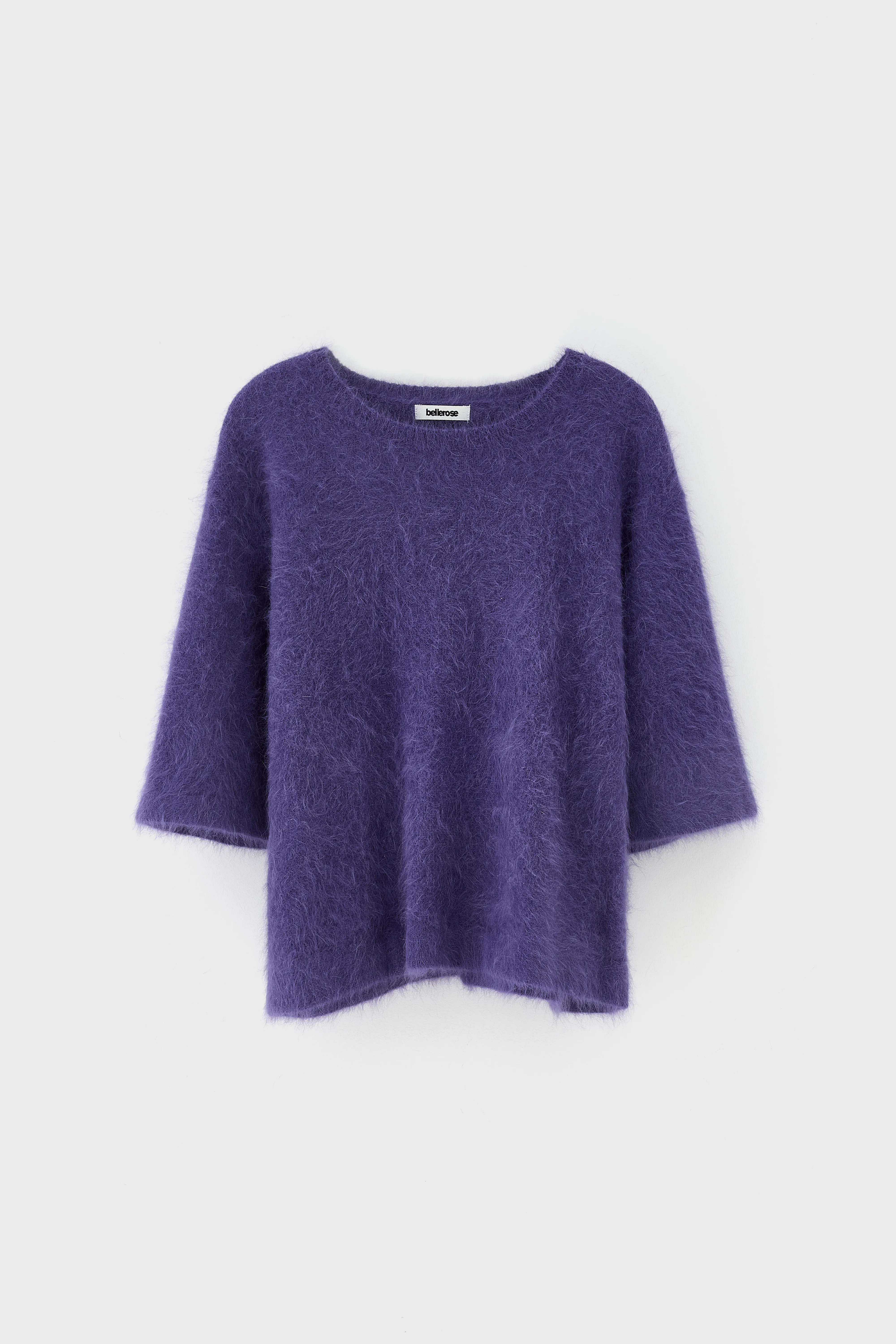 Dime angora-blend sweater (261 / W / GRAPE) - Image 7