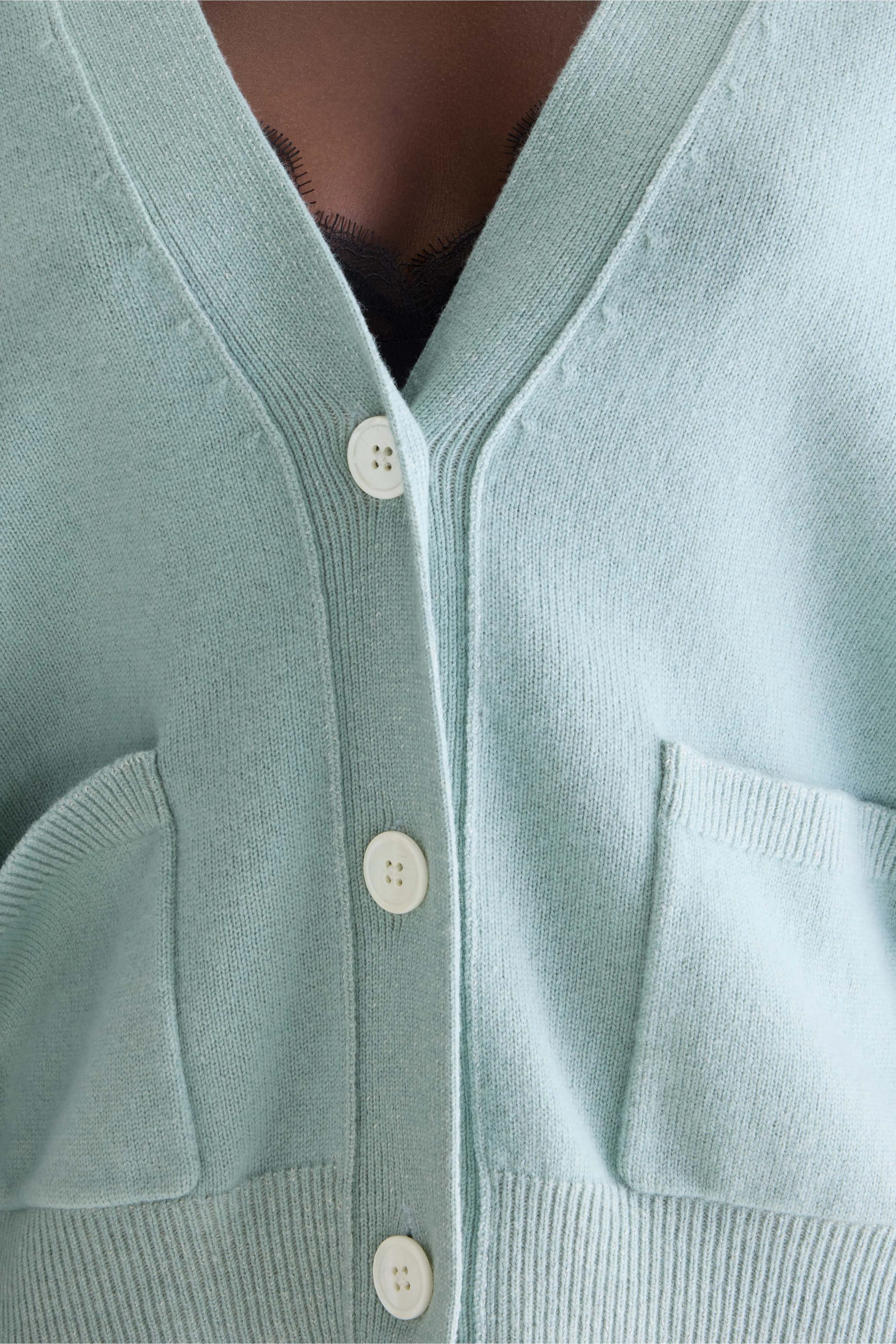 Gakkin boxy cardigan (261 / W / JADEITE) - Image 5