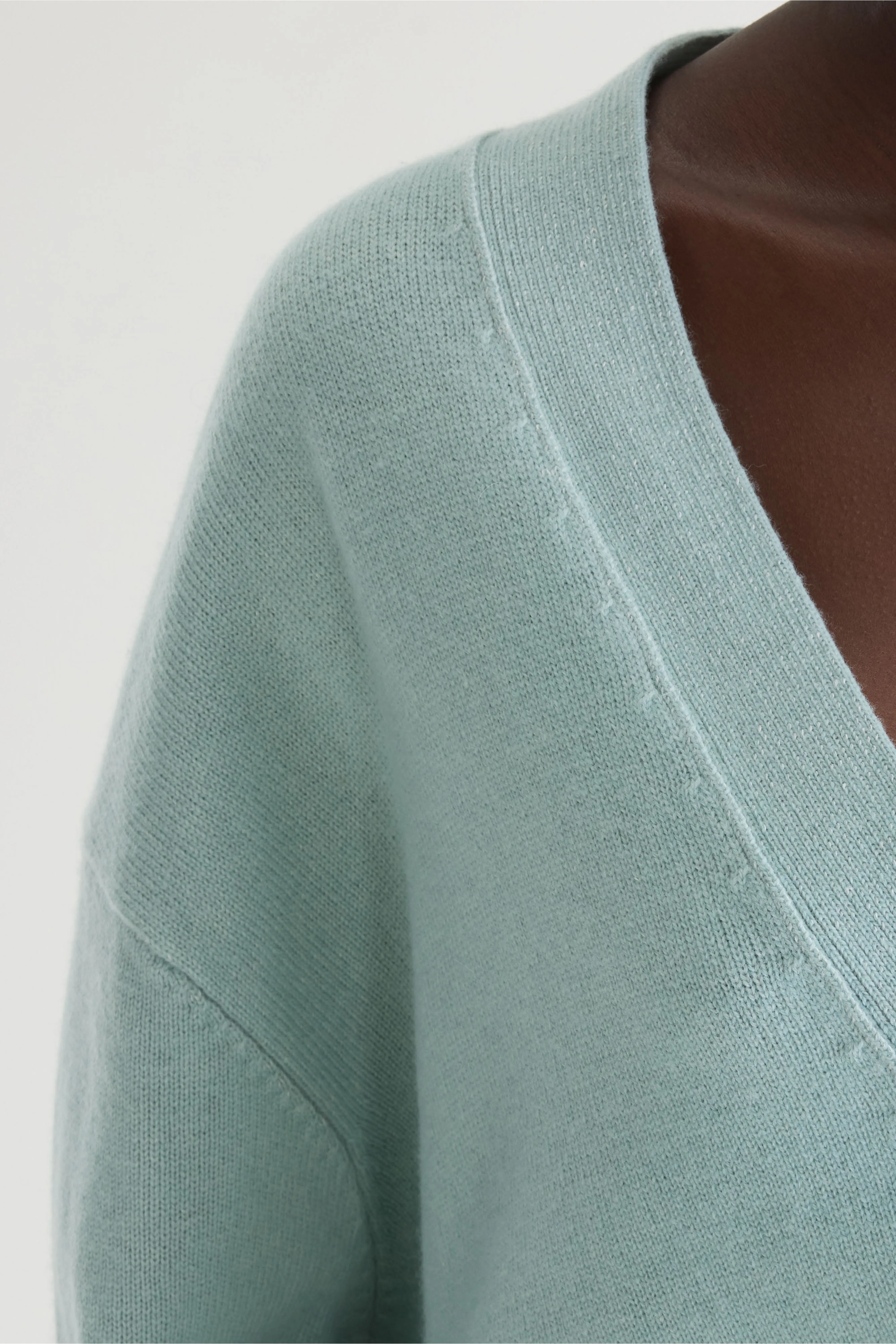 Gakkin boxy cardigan (261 / W / JADEITE) - Image 6