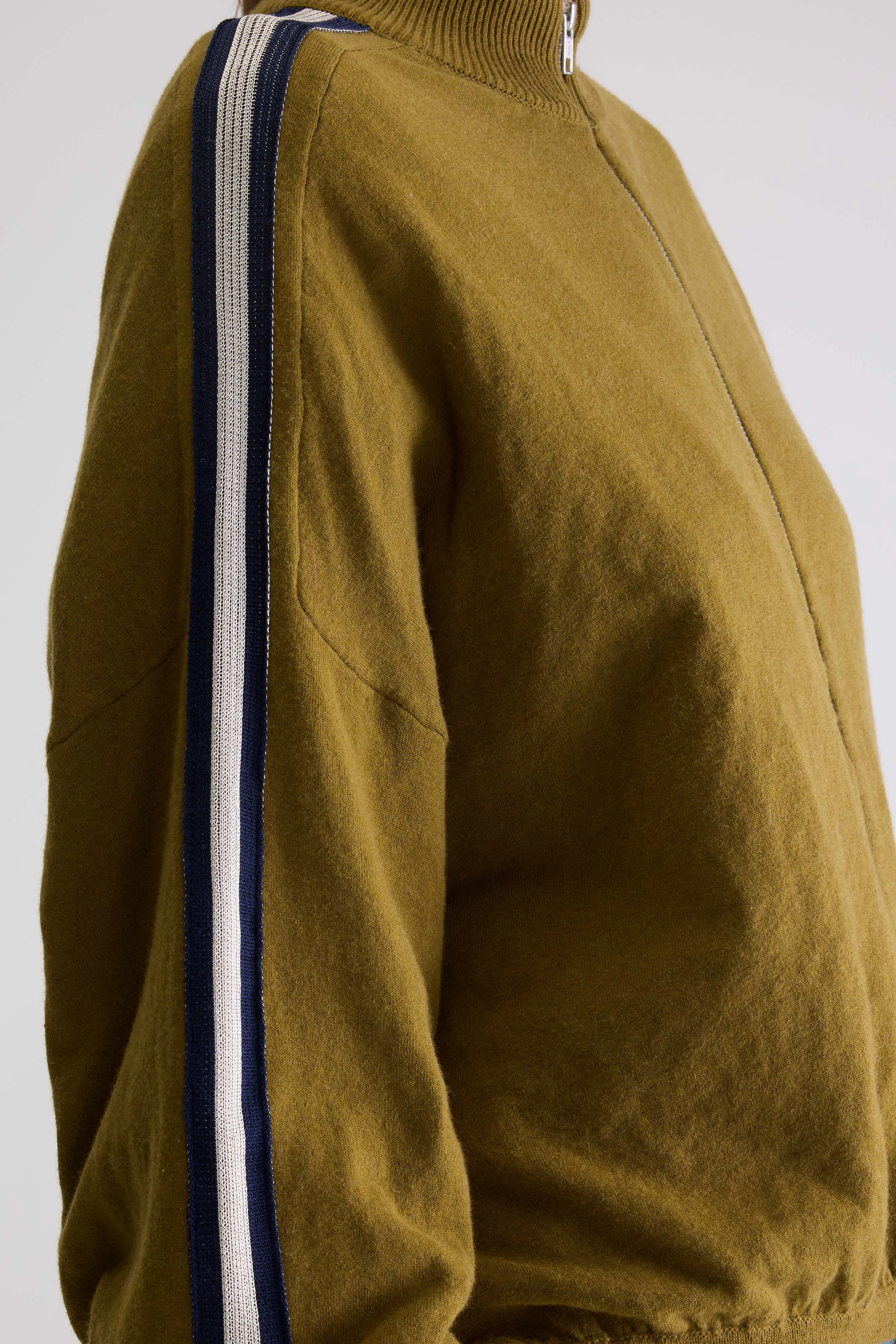 Gerta zip-up cardigan (261 / W / VETIVER) - Image 6