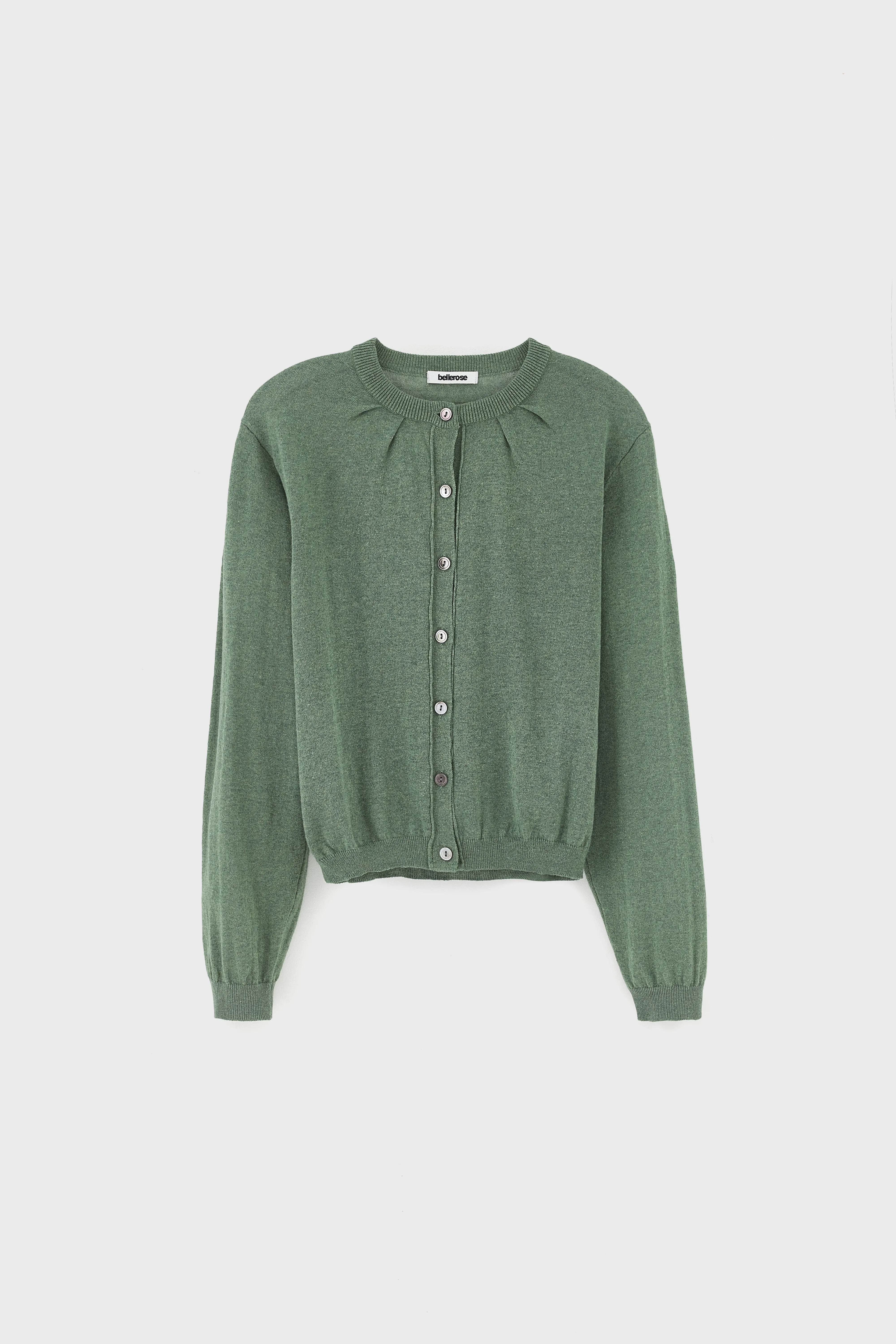 North crewneck cardigan (261 / W / THYME) - Image 7