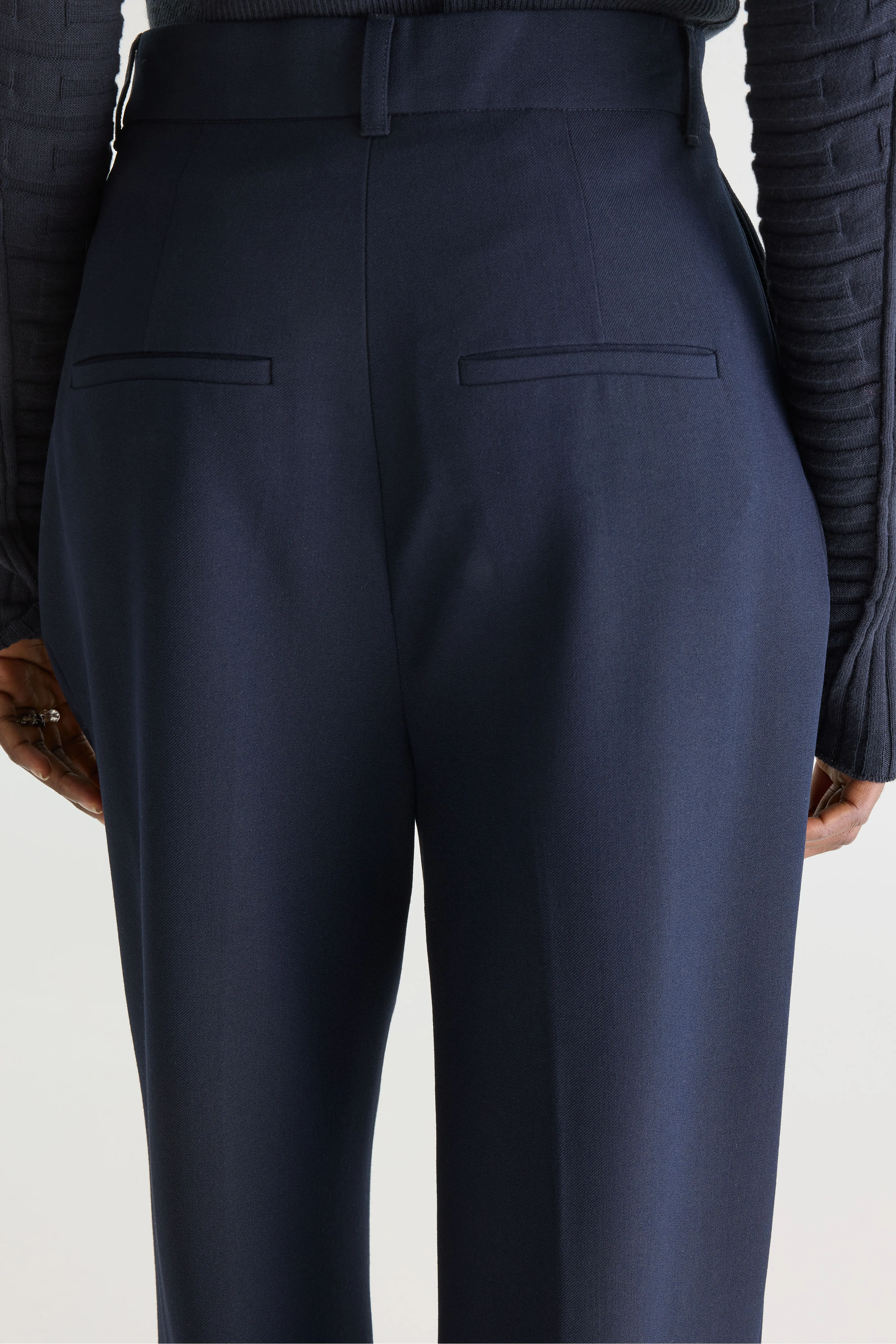 Dominic tailored blue trousers (252 / W / AMERICA) - Image 7