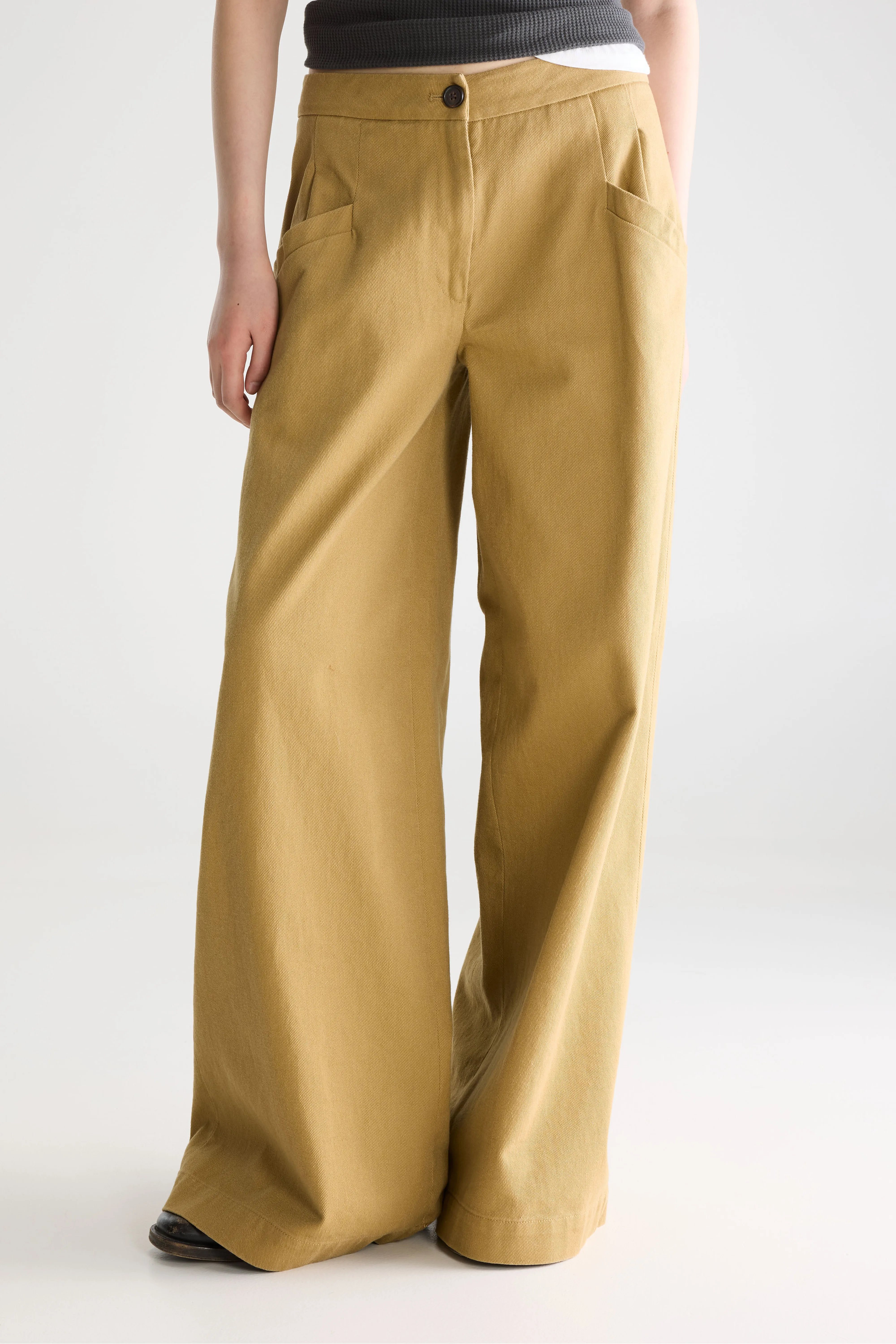 Jesper wide trousers (261 / W / SAHARA) - Image 3
